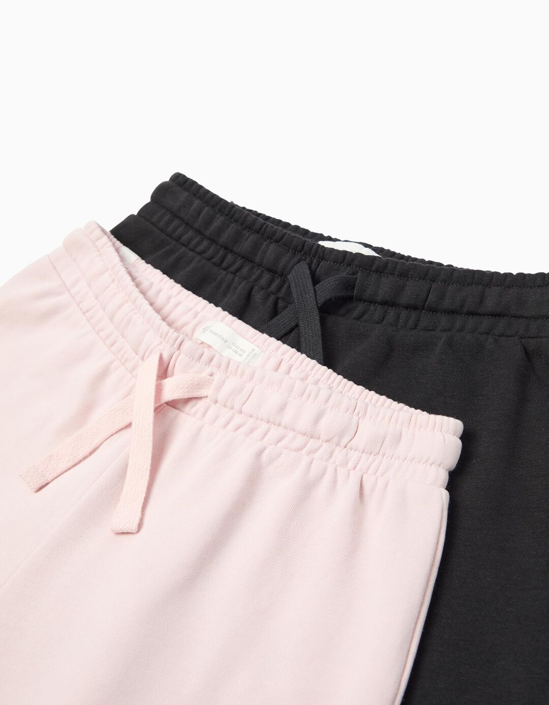 Pack 2 Joggings De Felpa, Menina, Rosa Claro