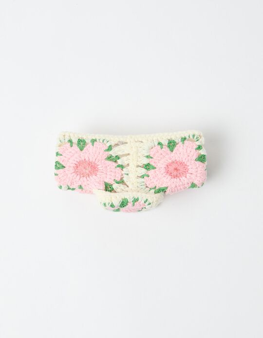 Comprar Online Mola de Cabelo Crochet, Mulher, Bege