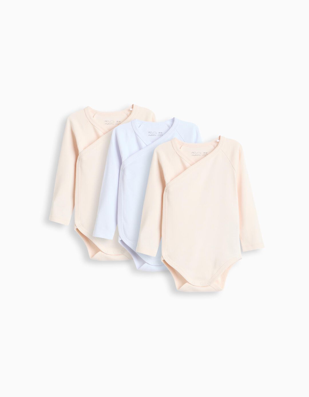 Pack 3 Bodies Quimono, Menina, Multicor