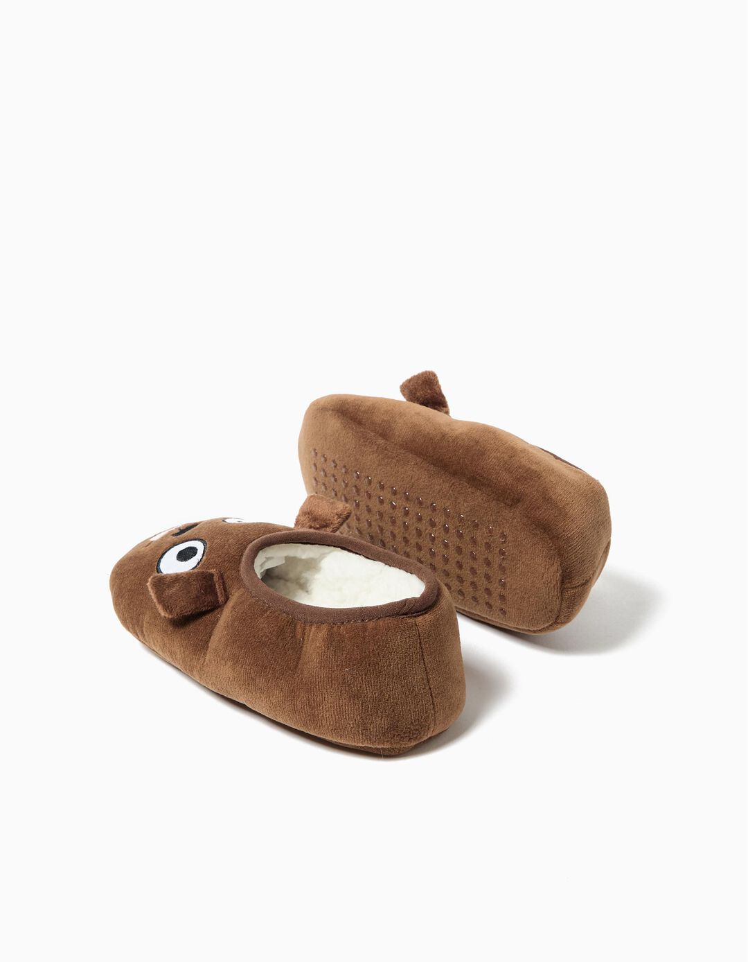 Pantufas, Menino, Castanho