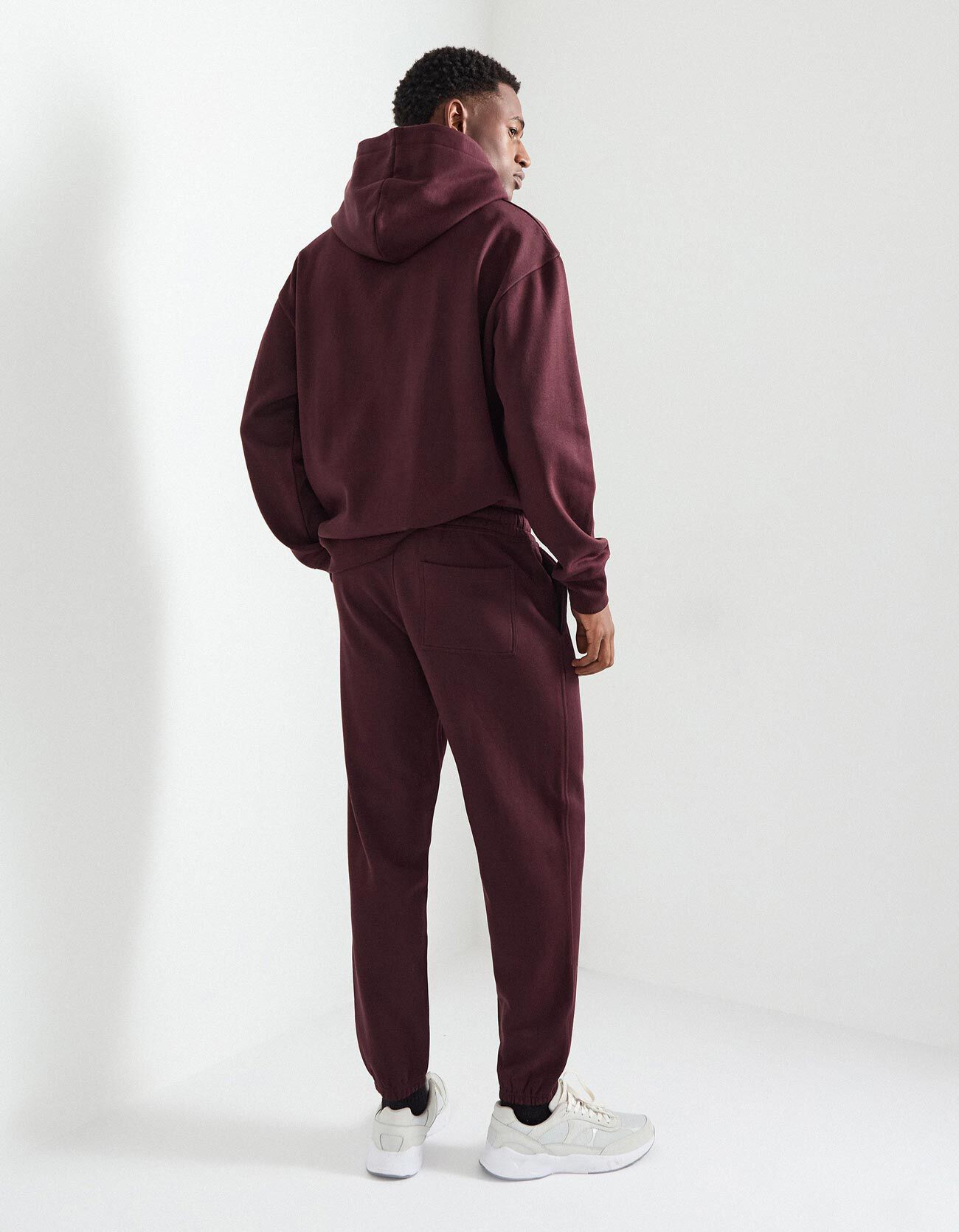 Comprar Online Cal&ccedil;as Jogging de Felpa, Homem, Vermelho Escuro 