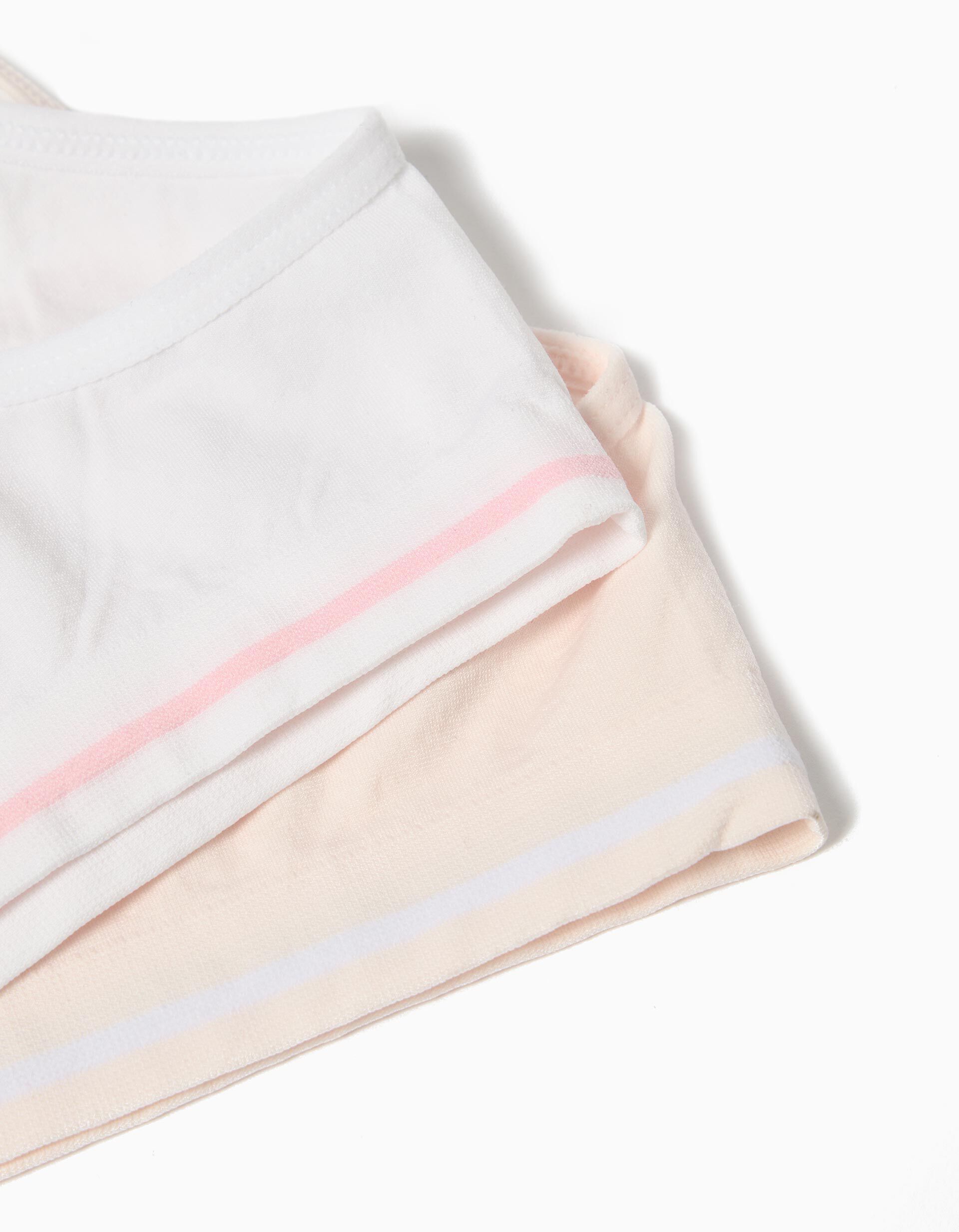 Comprar Online 2 Tops Pack, Girls, Pink/White