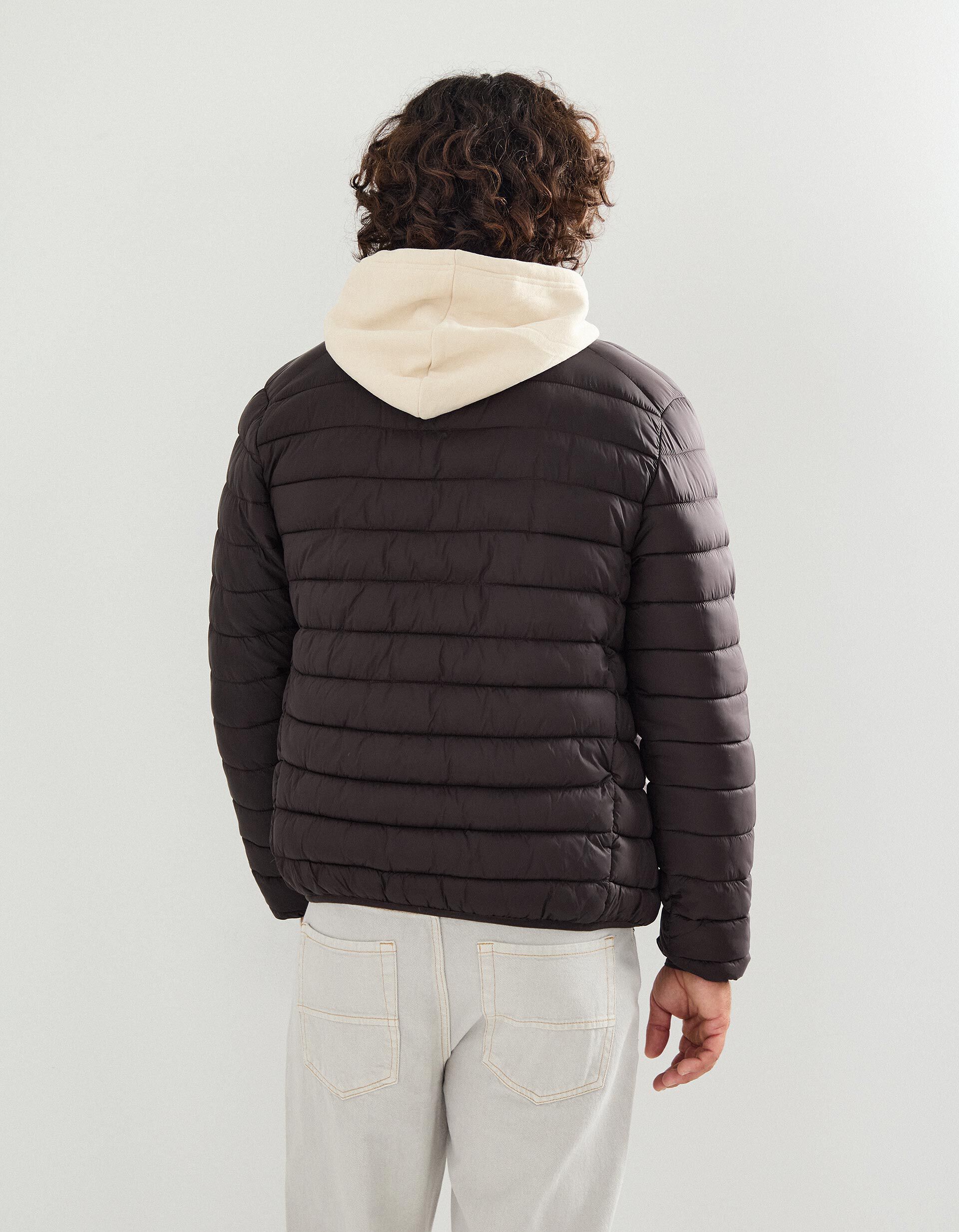 Comprar Online Casaco Acolchoado, Homem, Castanho Escuro