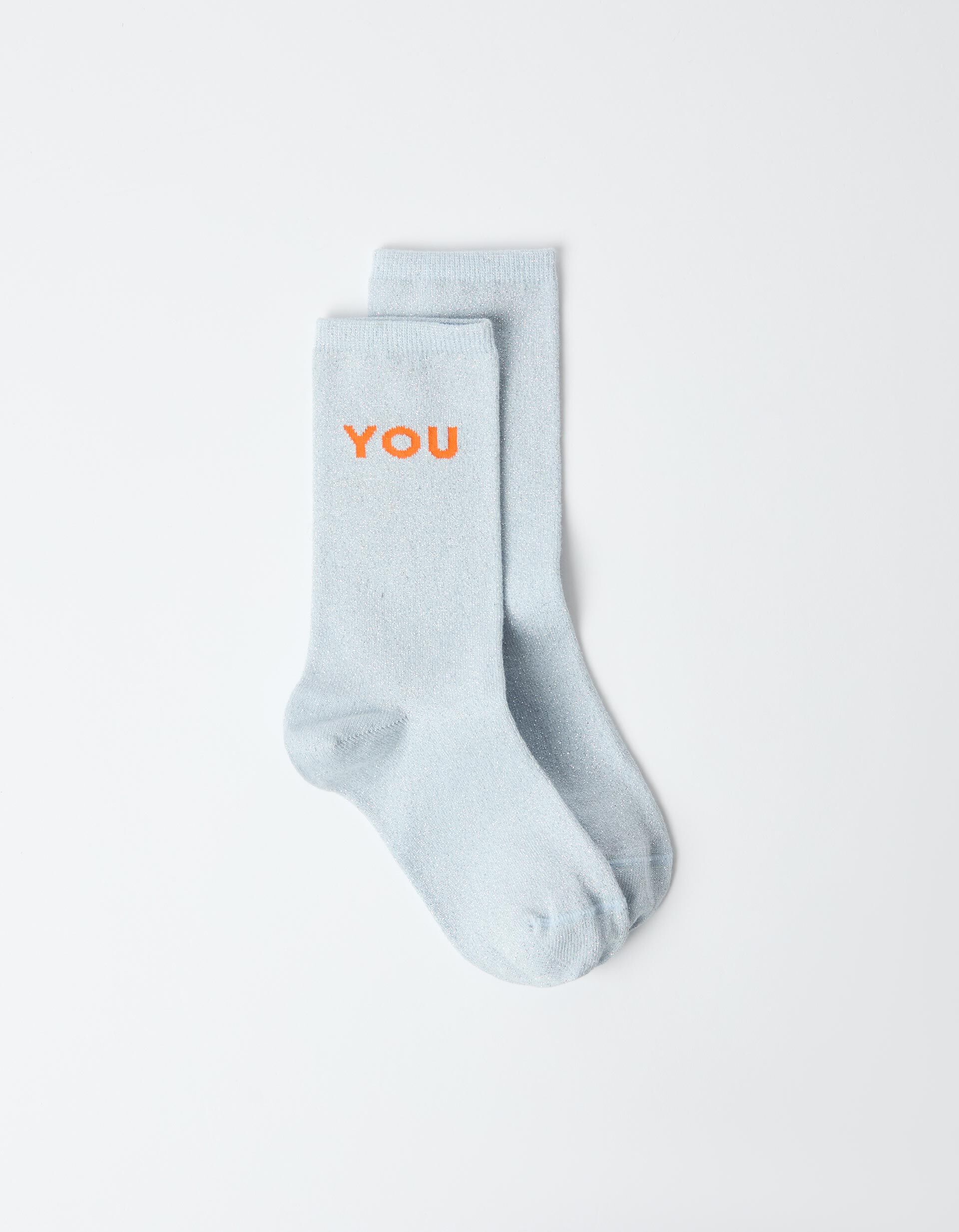 Comprar Online Meias MO 30 Anos, Mulher, Azul Claro