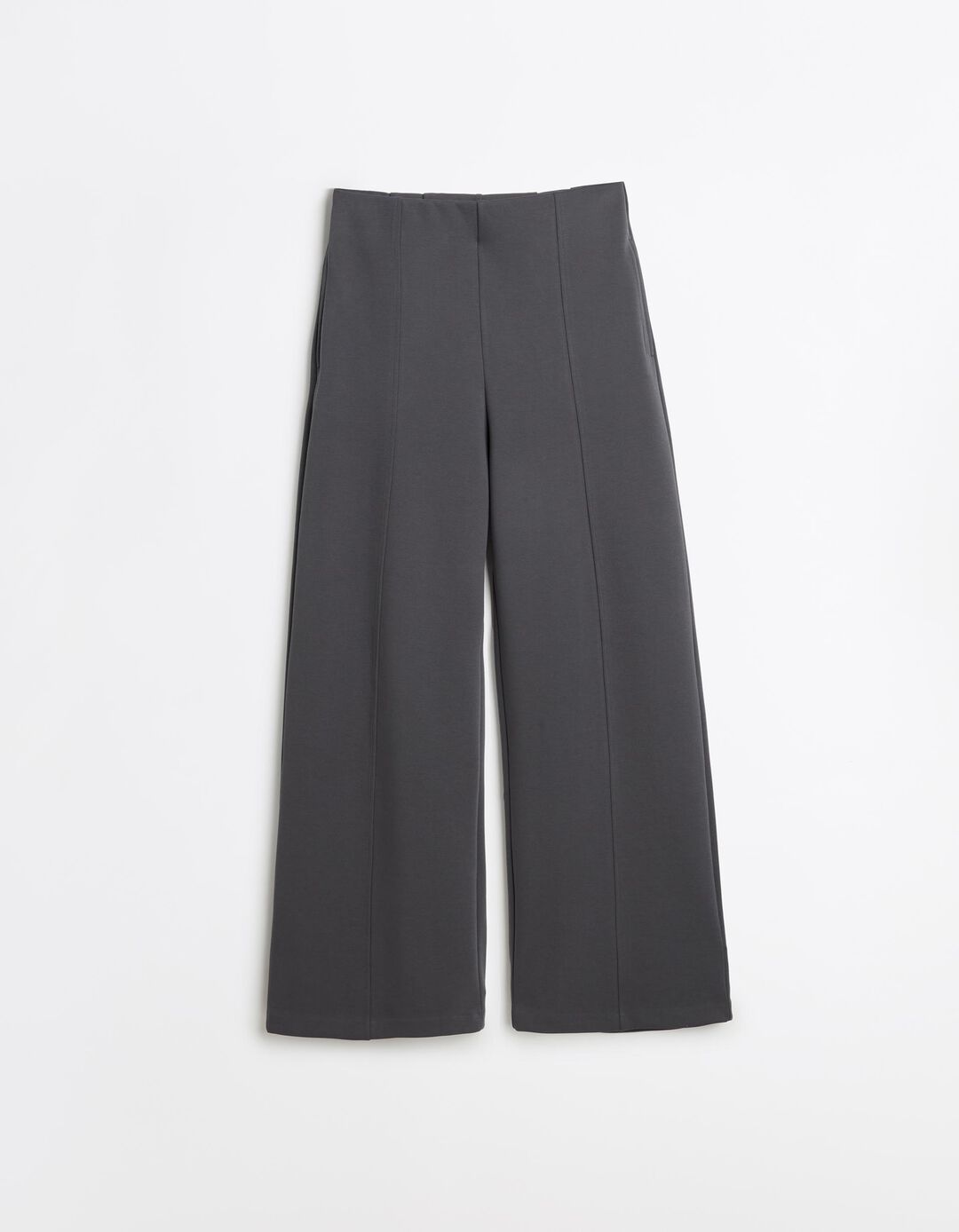 Cal&ccedil;as Piqu&eacute;, Mulher, Cinzento