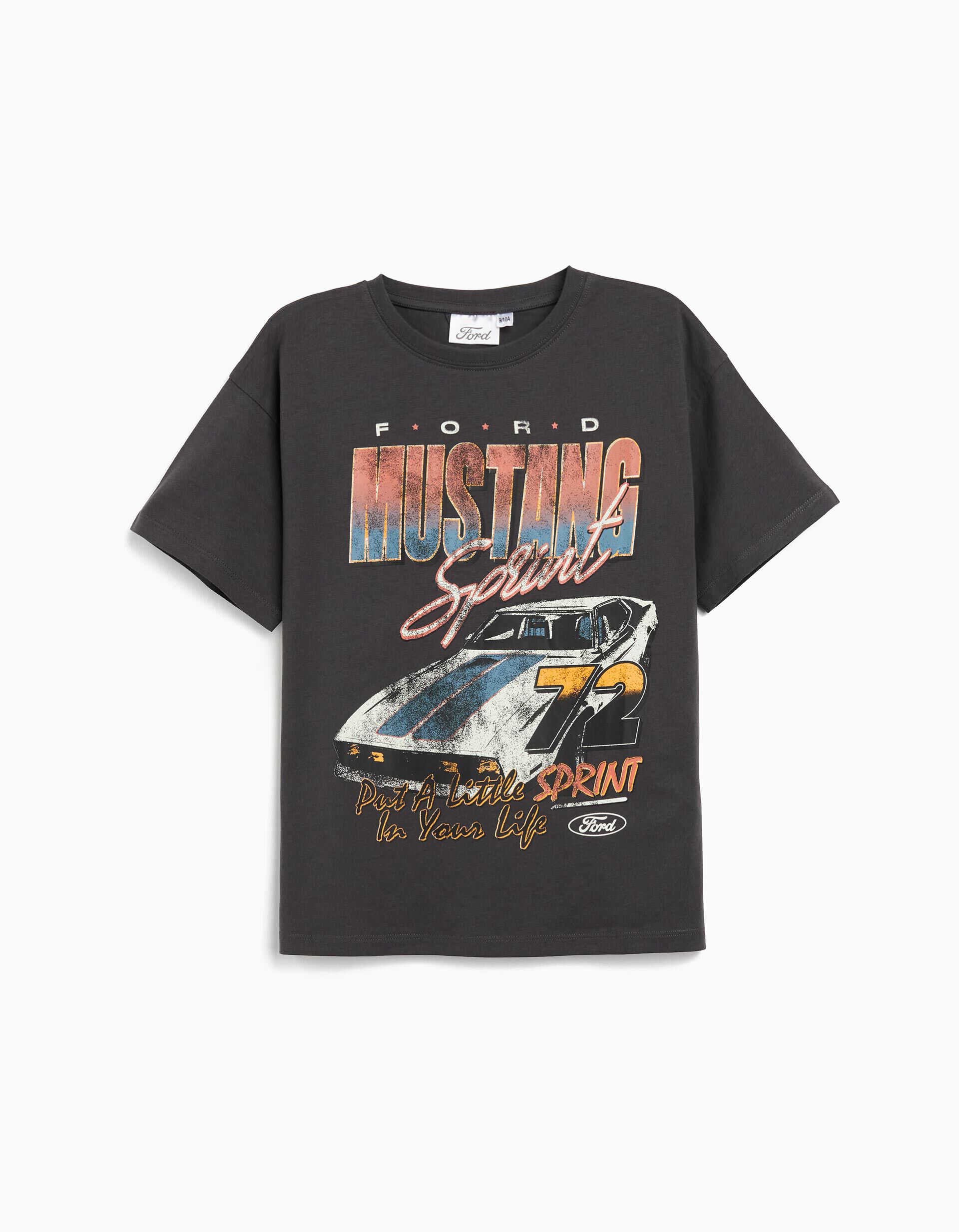 Comprar Online T-shirt 'Ford', Menina, Cinzento Escuro