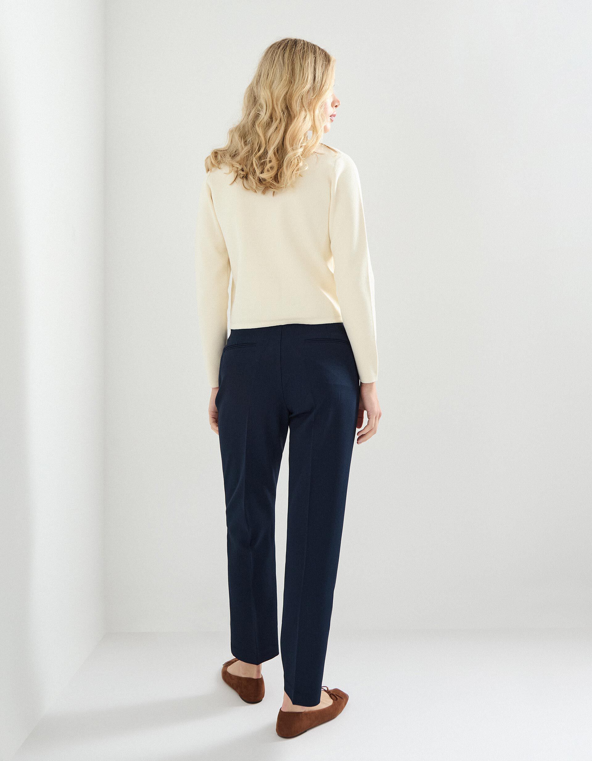 Comprar Online Cal&ccedil;as Tailored, Mulher, Azul Escuro