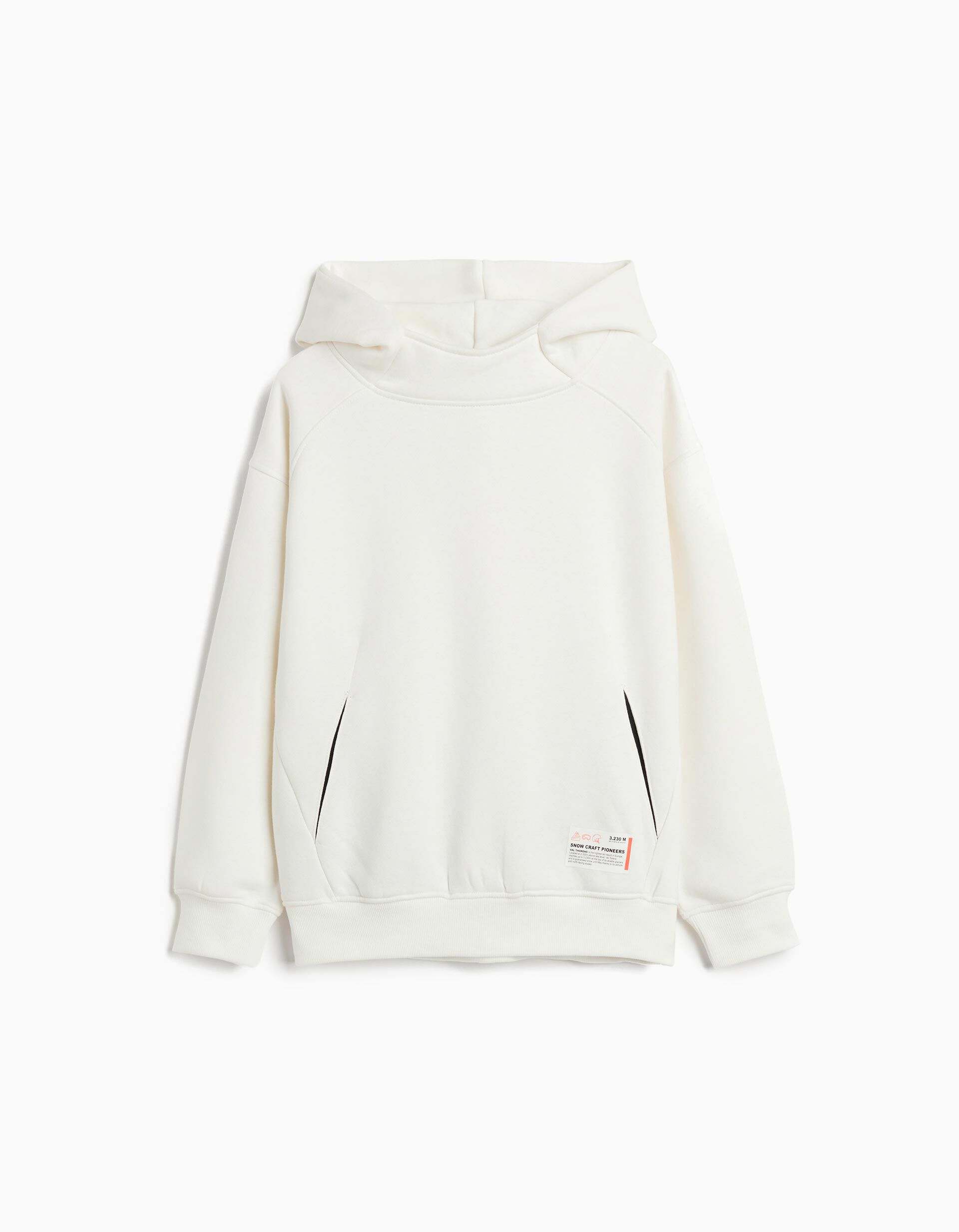 Comprar Online Sweatshirt com Capuz, Menino, Branco