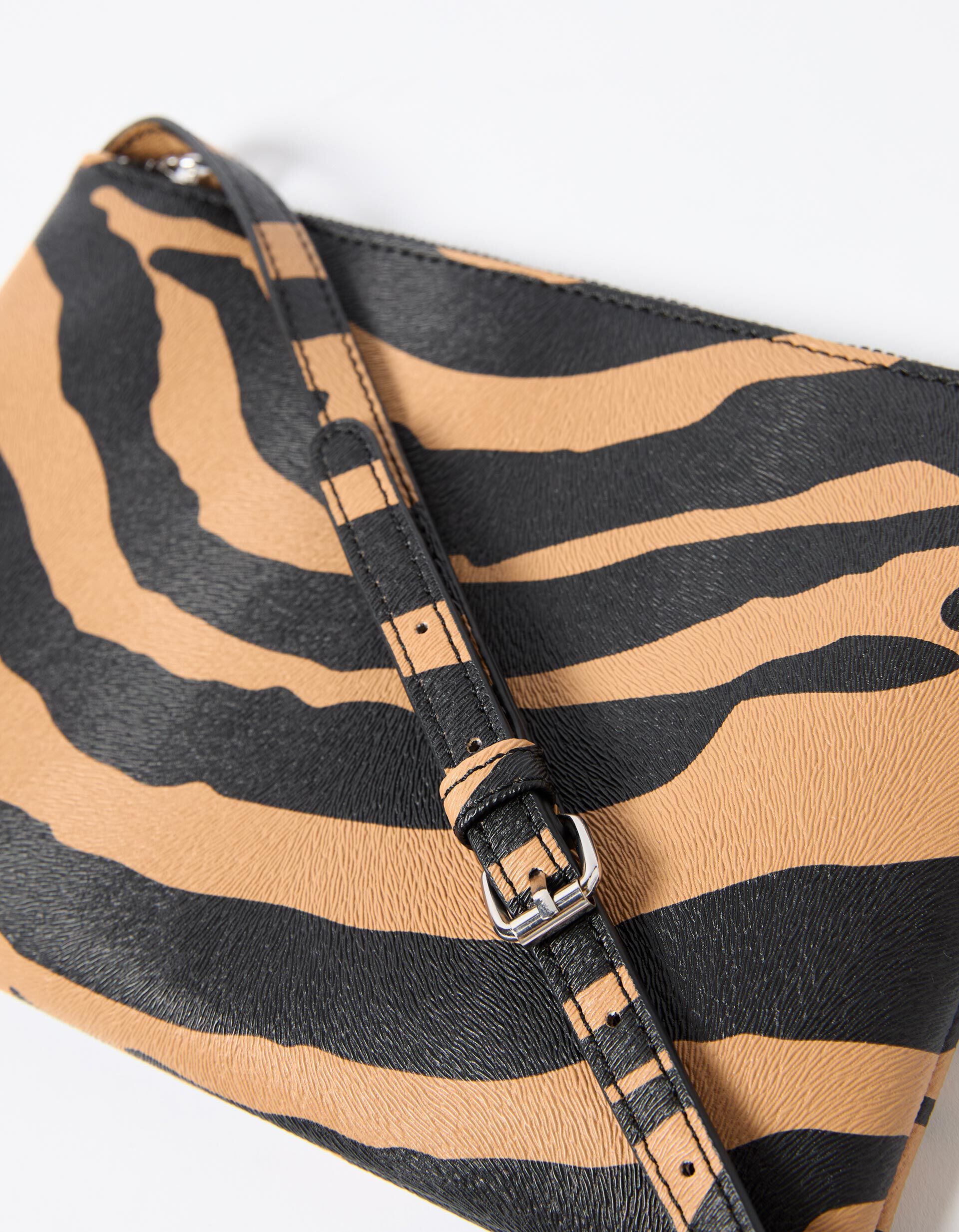 Comprar Online Mala Tiracolo Animal Print, Mulher, Castanho 