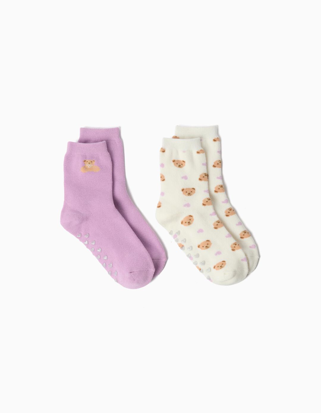 Pack 2 Pares De Meias, Menina, Multicolor