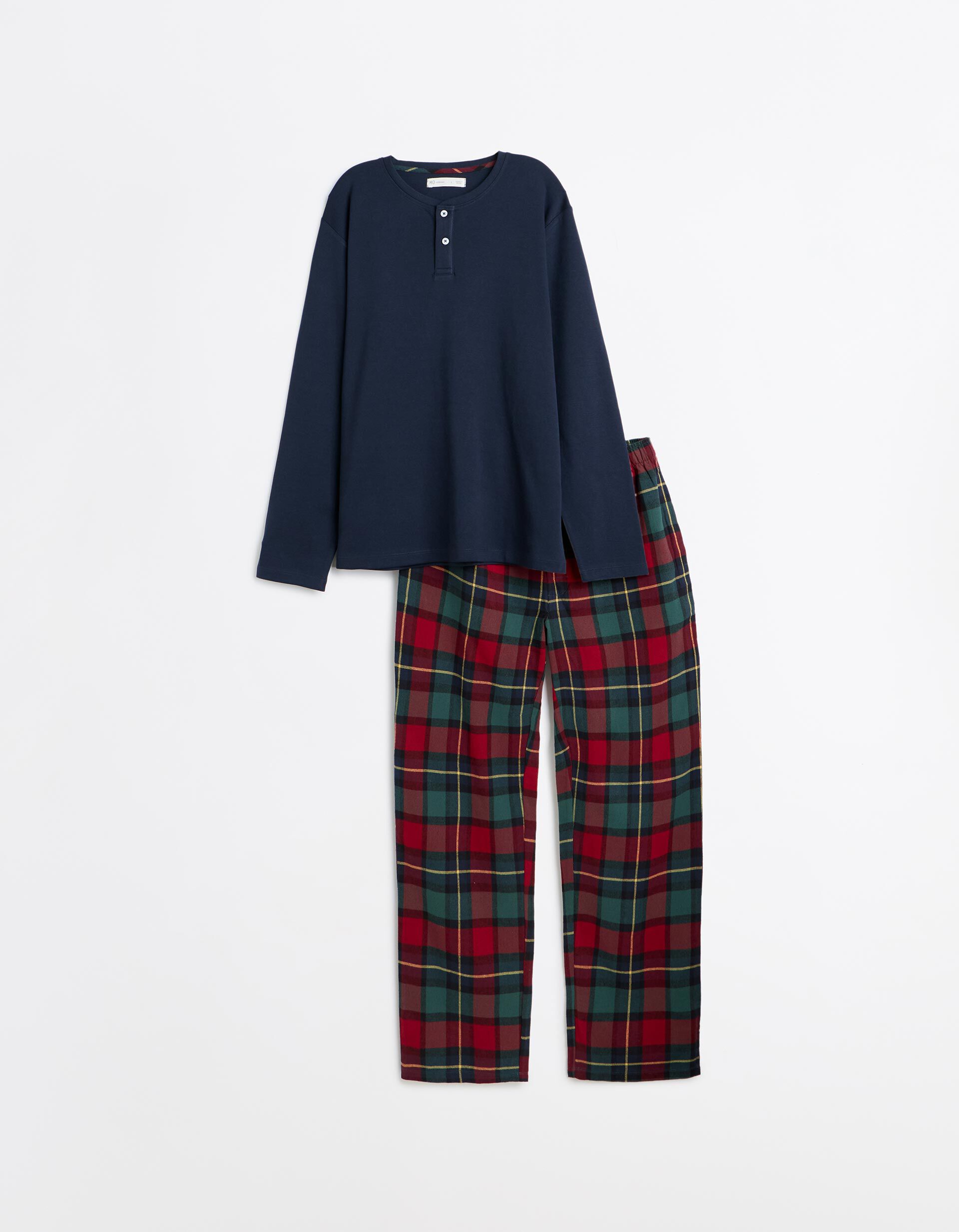 Comprar Online Pijama De Natal, Homem, Azul Escuro