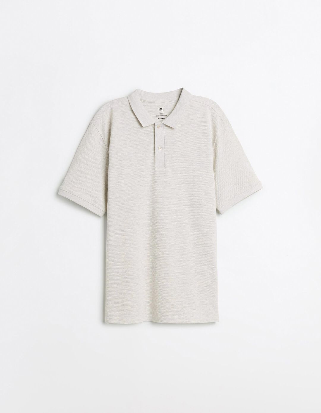 Polo Piquet, Homem, Bege Claro