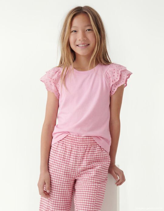 Comprar Online T-shirt, Menina, Rosa