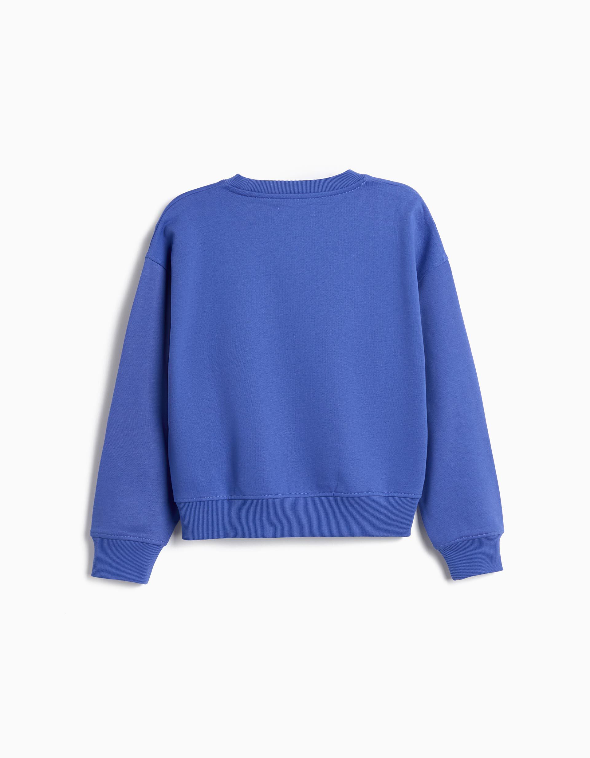 Comprar Online Sweatshirt De Felpa, Menina, Azul