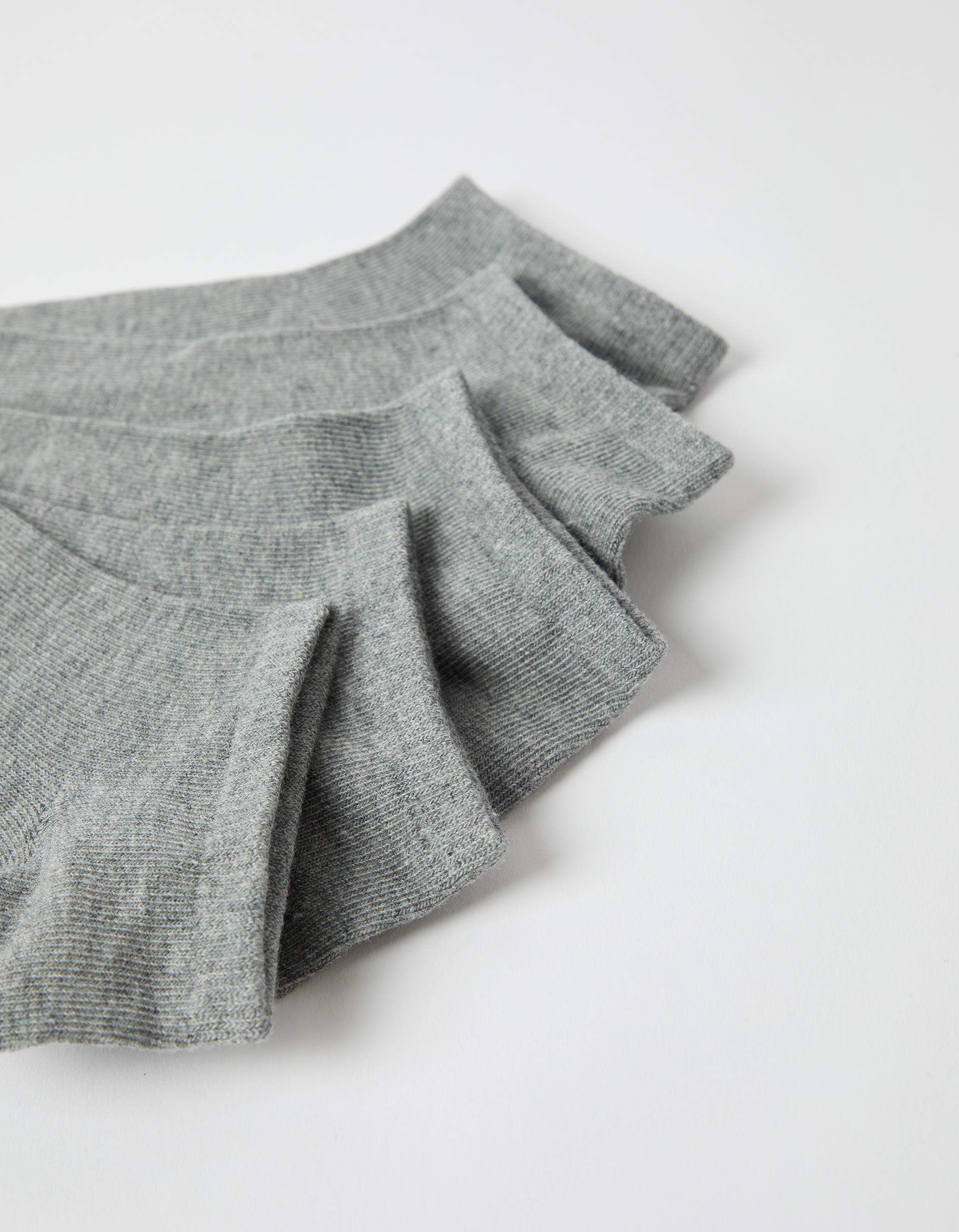 Comprar Online Pack 5 Pares de Meias Invis&iacute;veis, Homem, Cinzento Claro