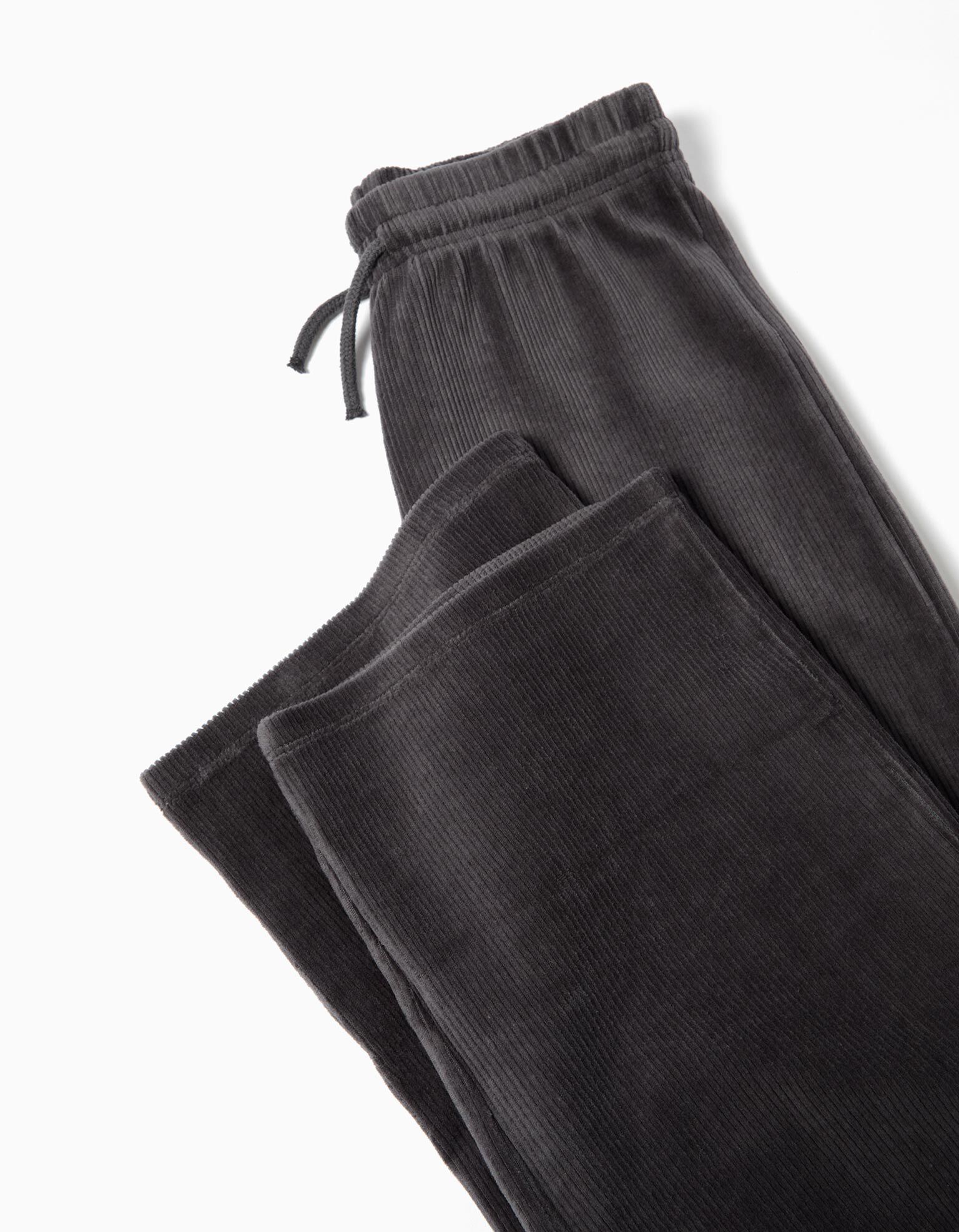 Comprar Online Cal&ccedil;as de Veludo, Menina, Cinzento Escuro