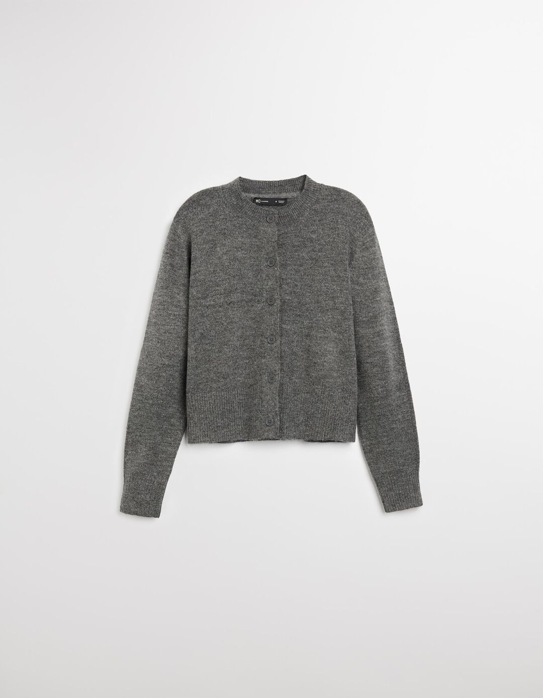 Casaco de Malha, Mulher, Cinzento Escuro