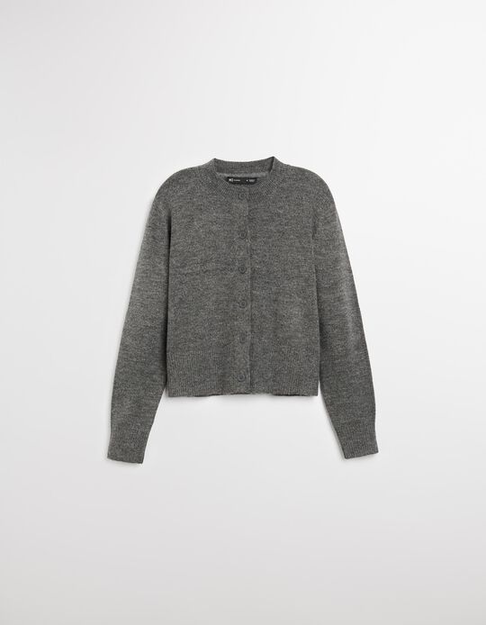 Comprar Online Casaco de Malha, Mulher, Cinzento Escuro