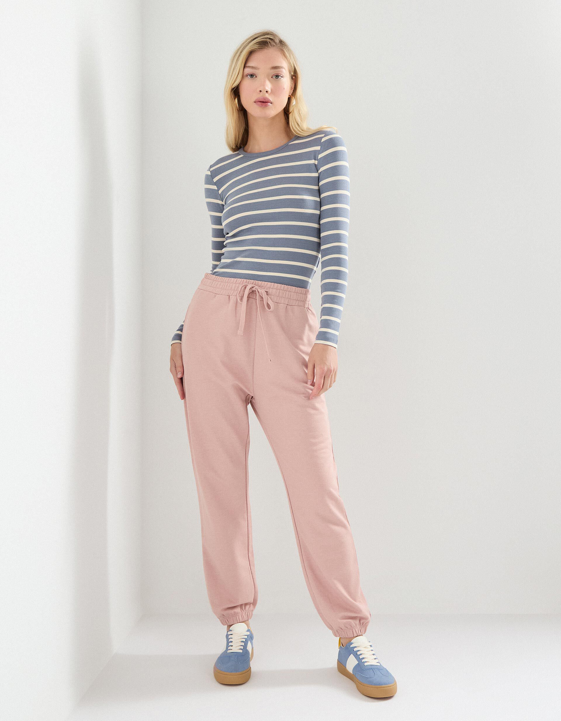 Comprar Online Cal&ccedil;as Joggers, Mulher, Rosa Claro
