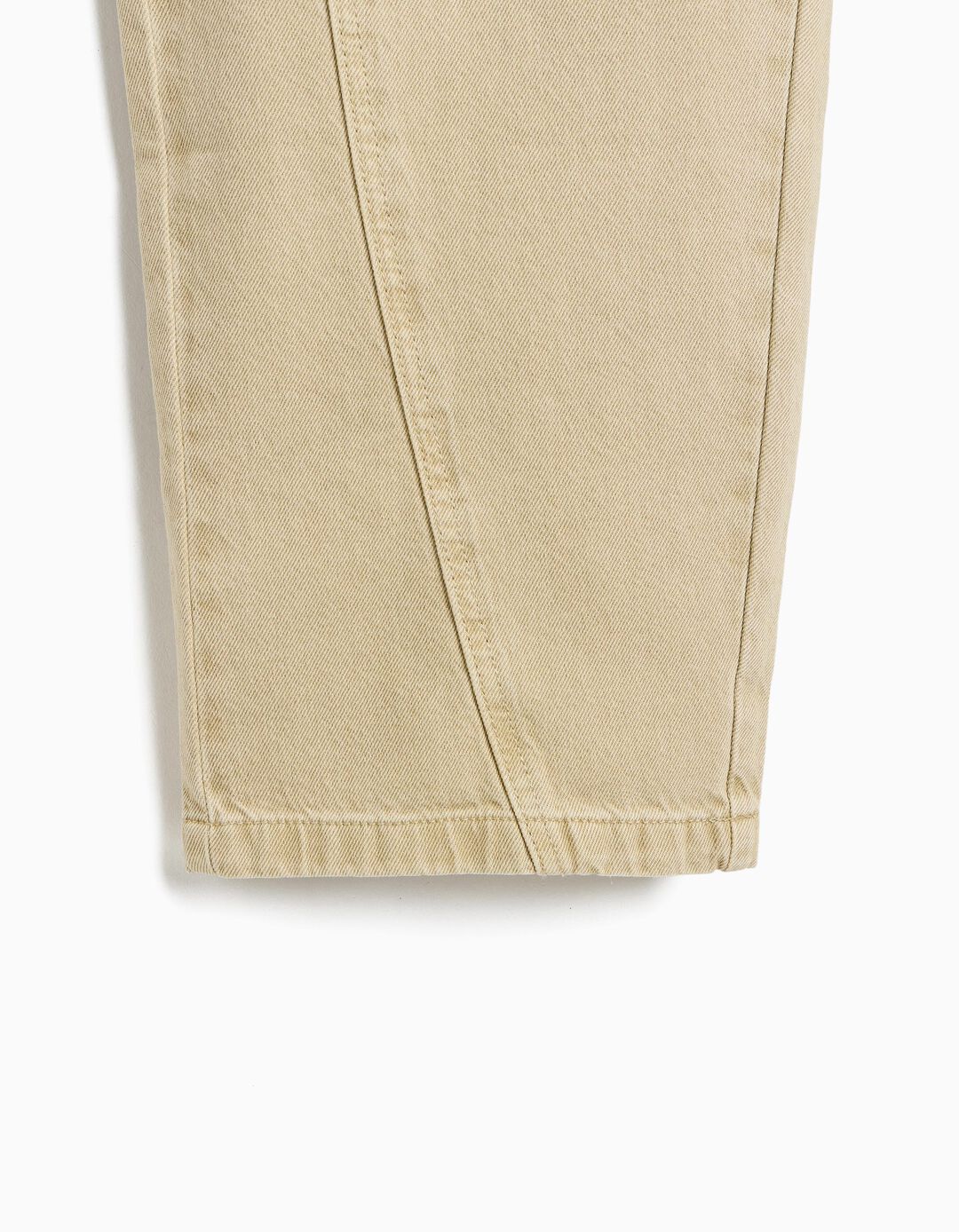 Cal&ccedil;as Jogger 'Baggy', Menino, Bege