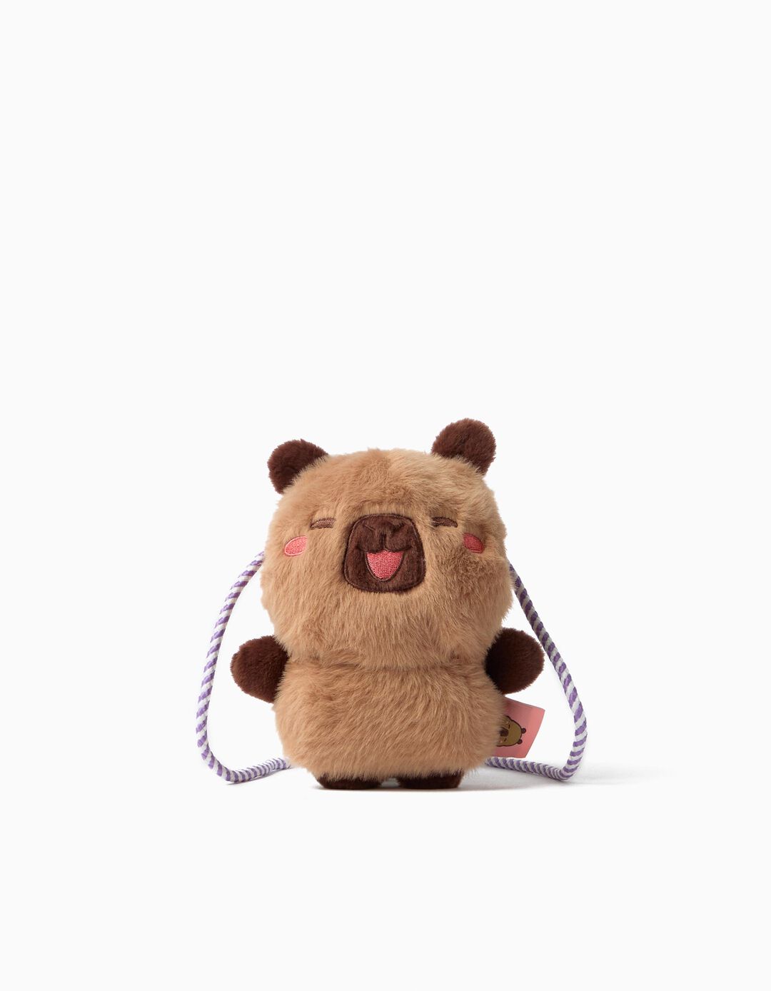 Bolsa De Telem&oacute;vel 'Capibara' &copy;Capyfun', Menina, Castanho