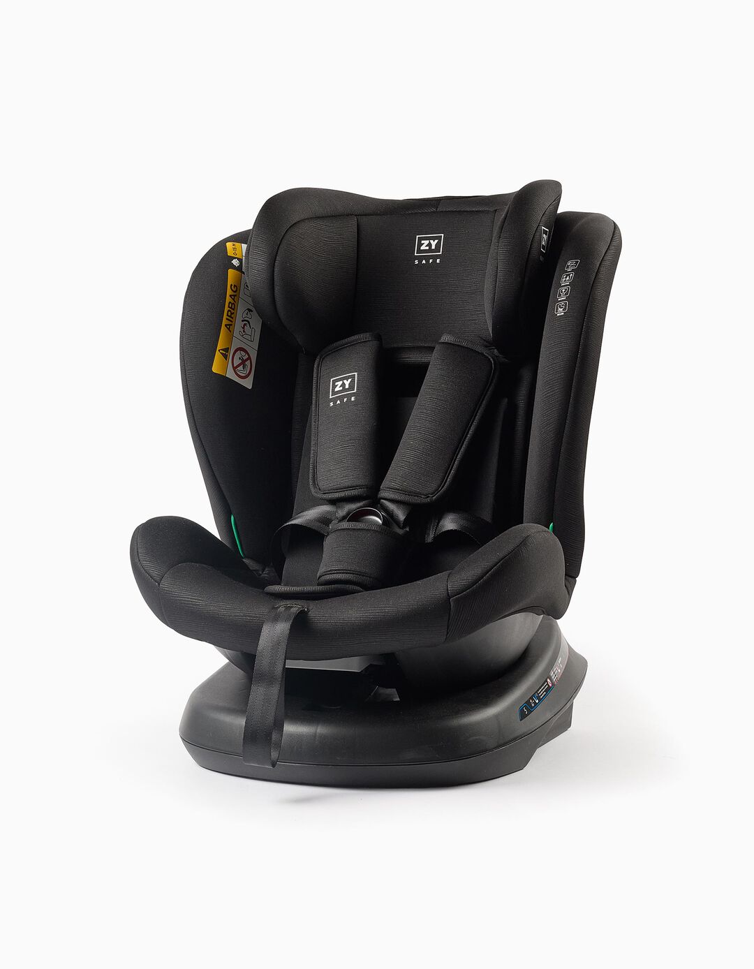 Cadeira Auto I-Size ZY Safe Primecare Belt I (40-150cm), Preto