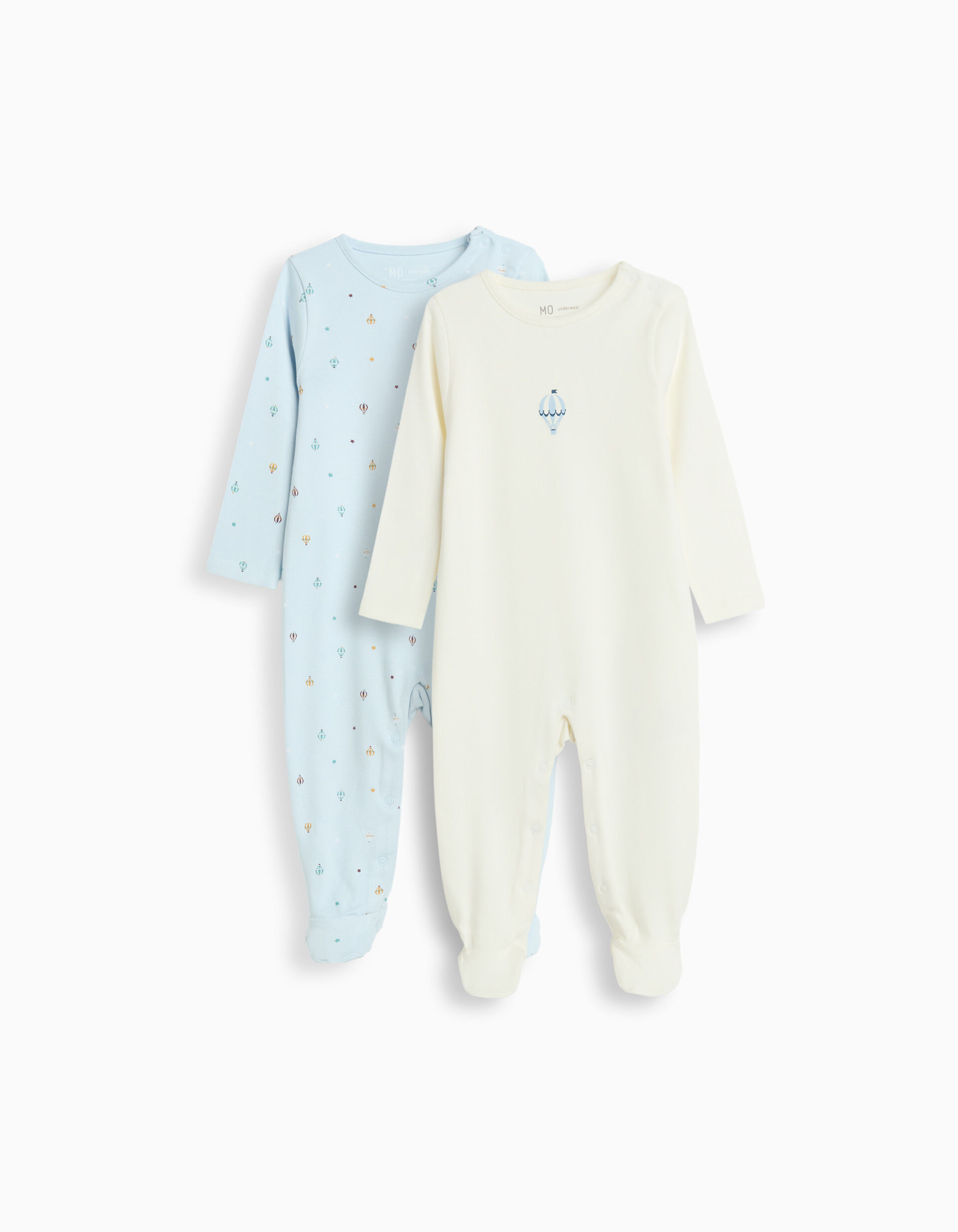 Comprar Online Pack 2 Babygrows, Rec&eacute;m-Nascido, Branco