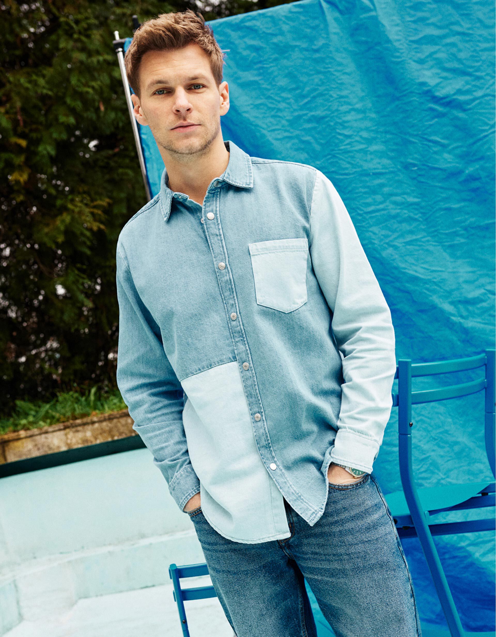 Denim homem hot sale