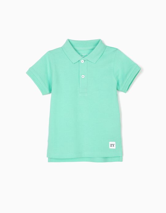 Polo para Beb&eacute; Menino, Verde