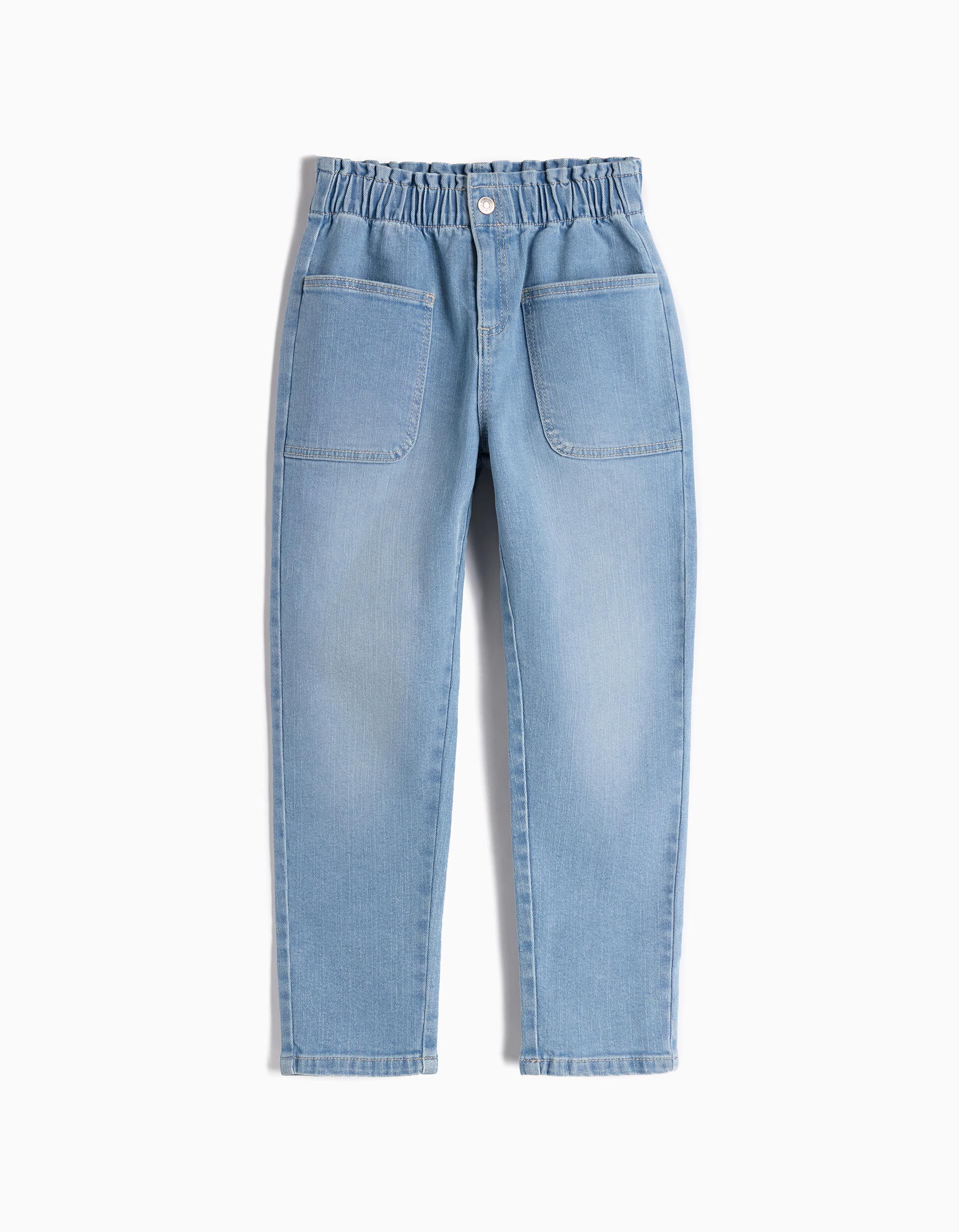 Cal&ccedil;as de Ganga Paperbag, Menina, Azul Claro