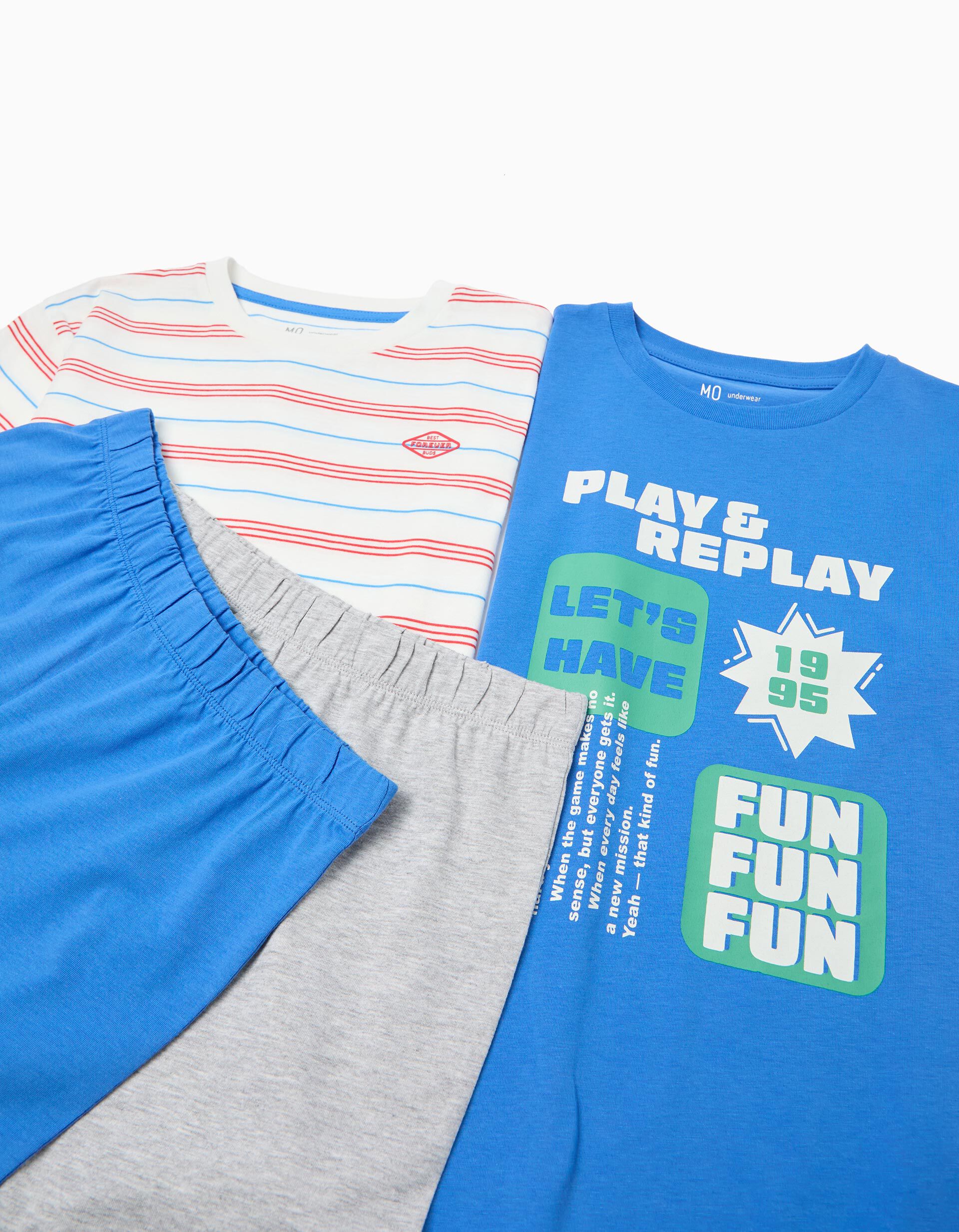 Comprar Online Pack 2 Pijamas, Menino, Azul