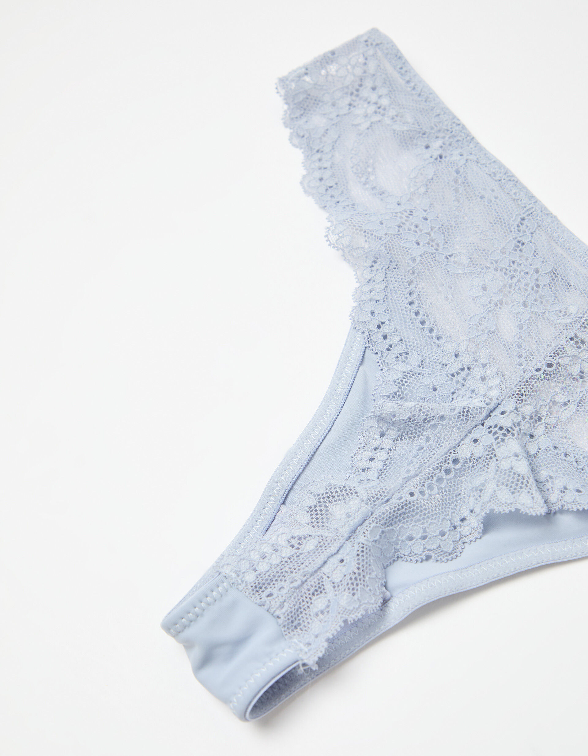 Comprar Online Cuecas Brasileiras com Renda, Mulher, Azul