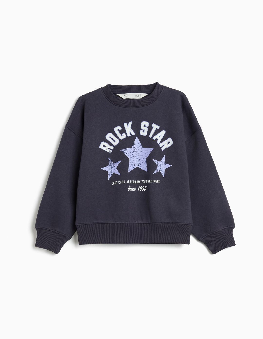 Sweatshirt, de Felpa Menina, Azul Escuro