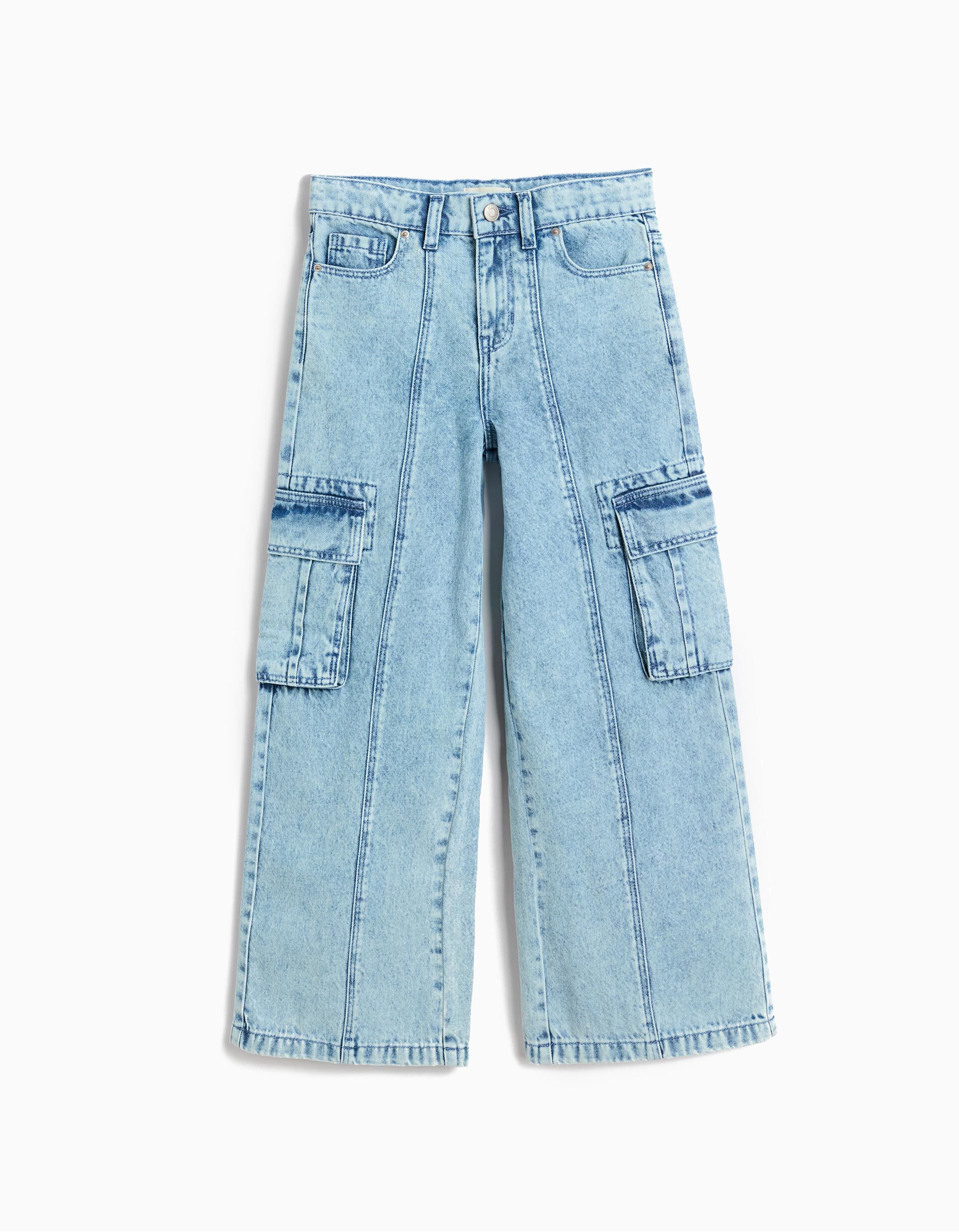 Comprar Online Cal&ccedil;as de Ganga Cargo, Menina, Azul Claro