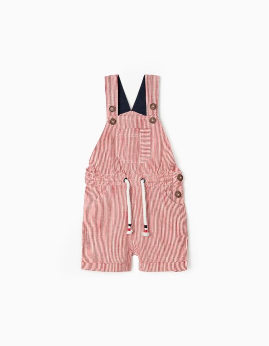 Dungarees for Baby Boys 'You&Me', Red/White