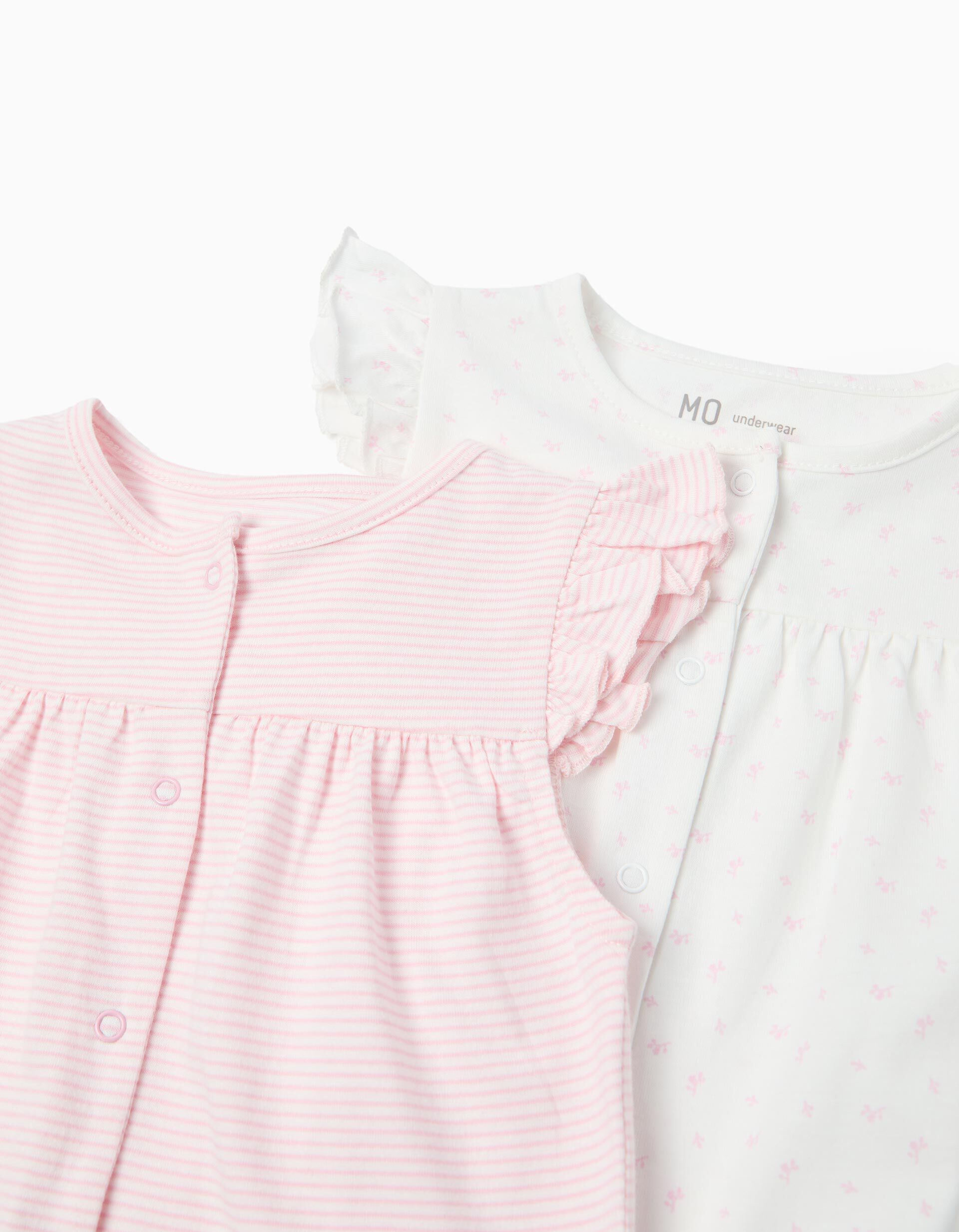 Comprar Online Pack 2 Bodies Macac&atilde;o, Menina, Branco 