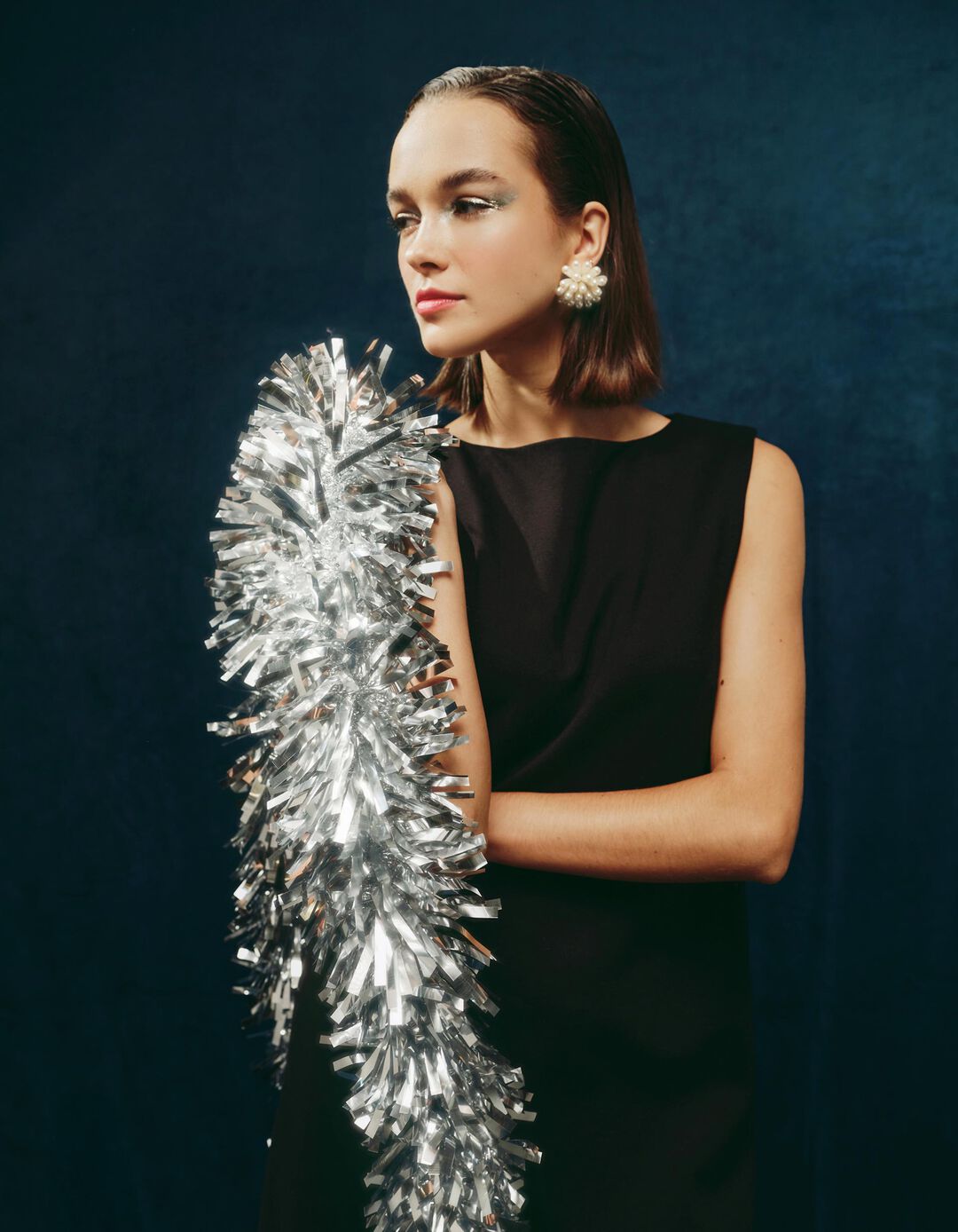 Vestido, Mulher, Preto