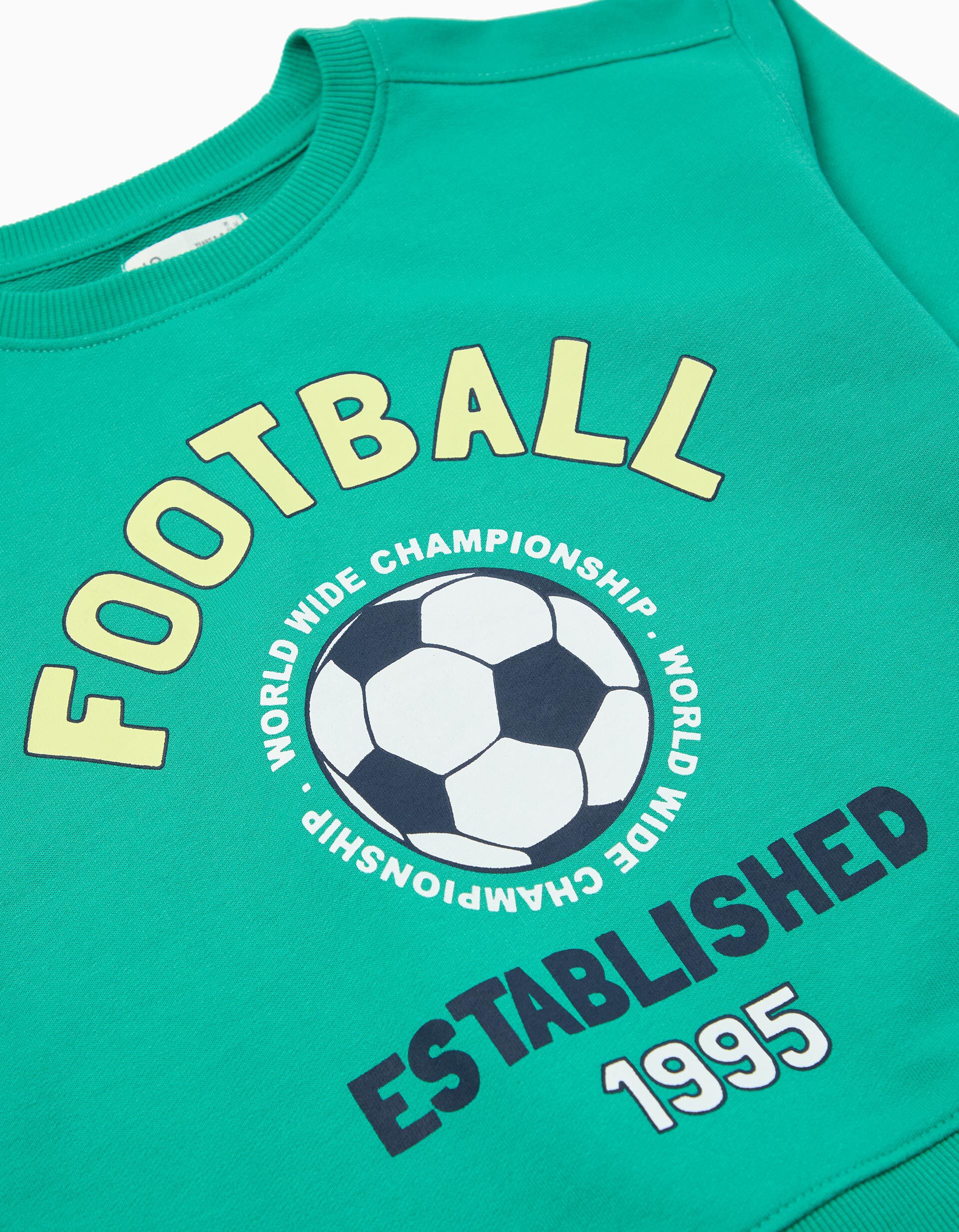 Comprar Online Sweatshirt de Felpa, Menino, Verde