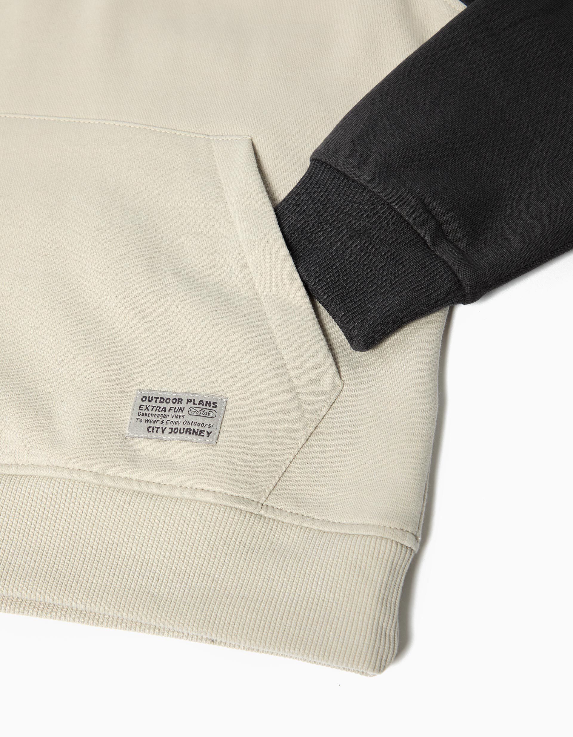 Comprar Online Sweatshirt de Felpa Capuz, Menino, Cinzento Escuro