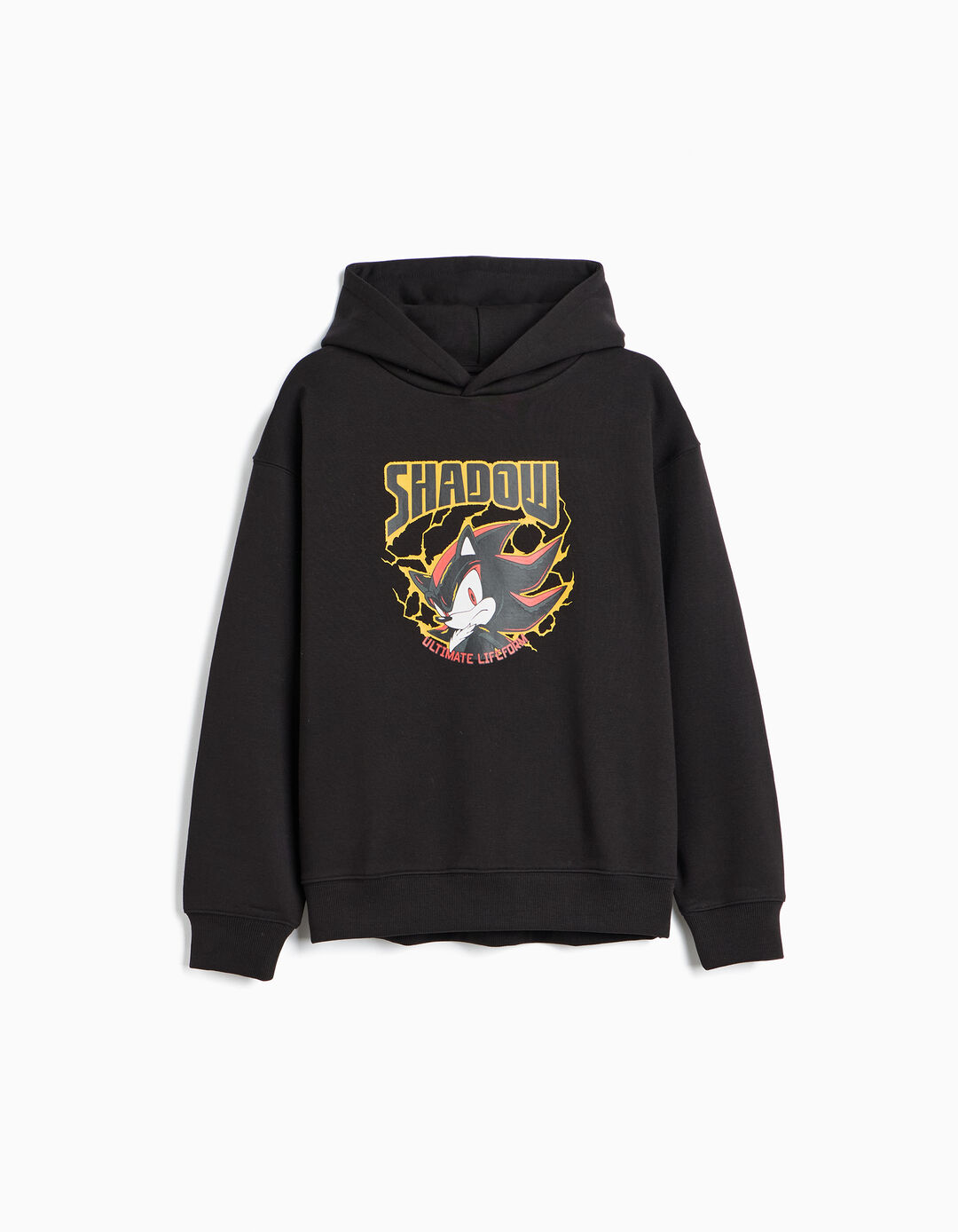 Sweatshirt De Felpa 'Sonic', Menino, Preto