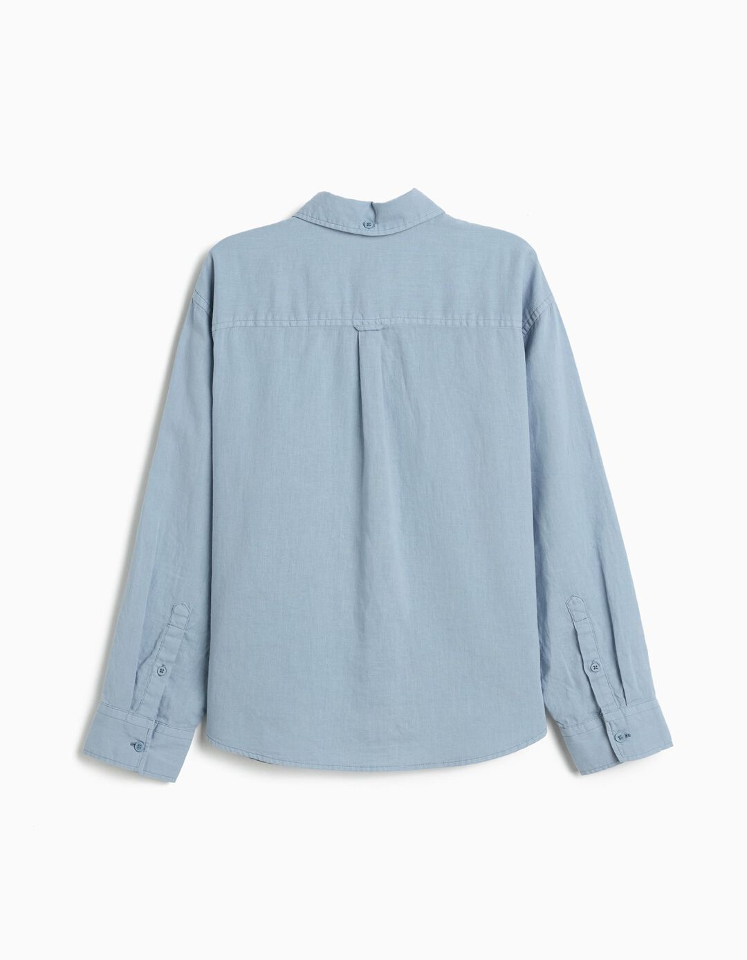 Camisa 'Relaxed Fit', Menino, Azul