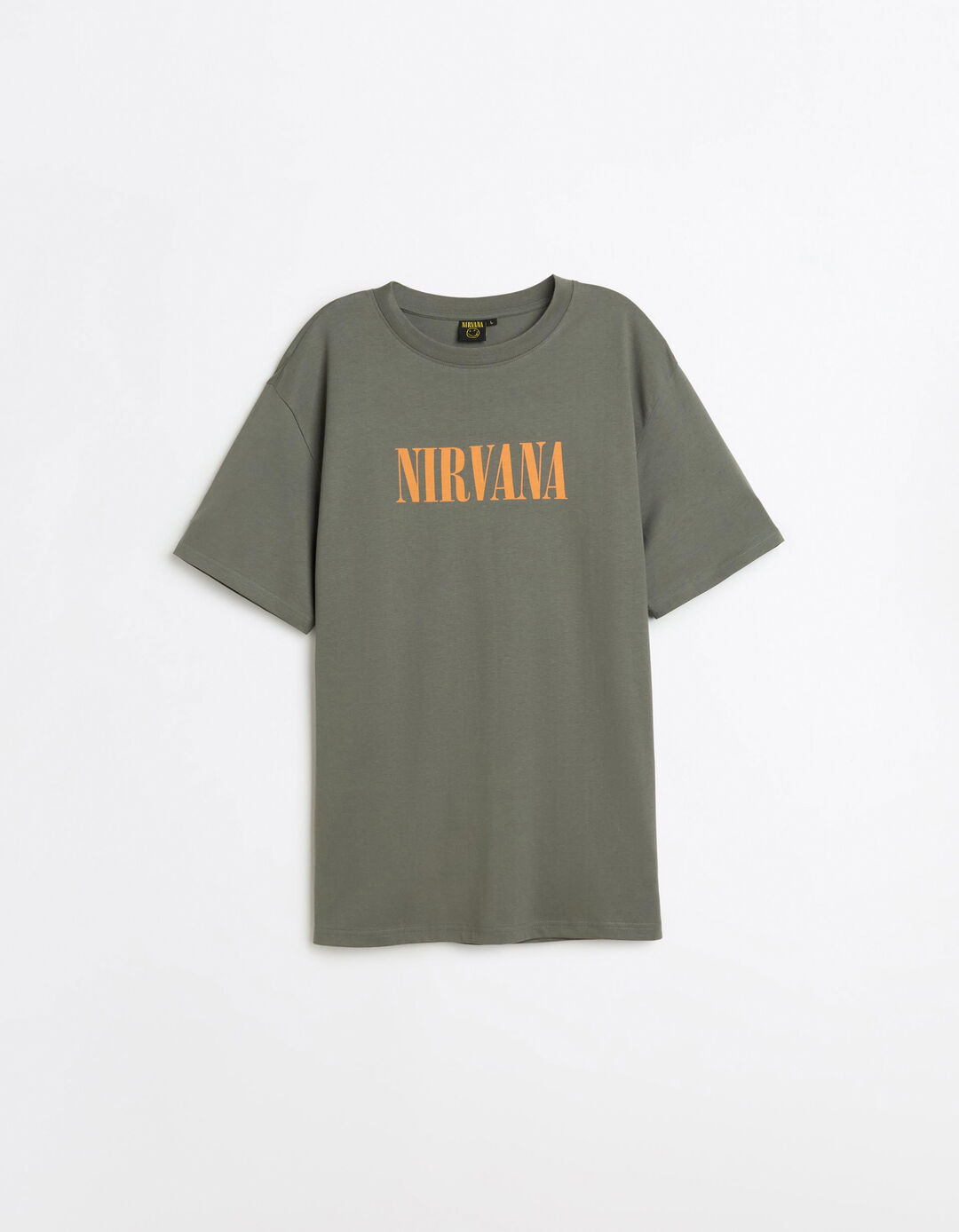 T-shirt Nirvana, Homem, Verde Escuro
