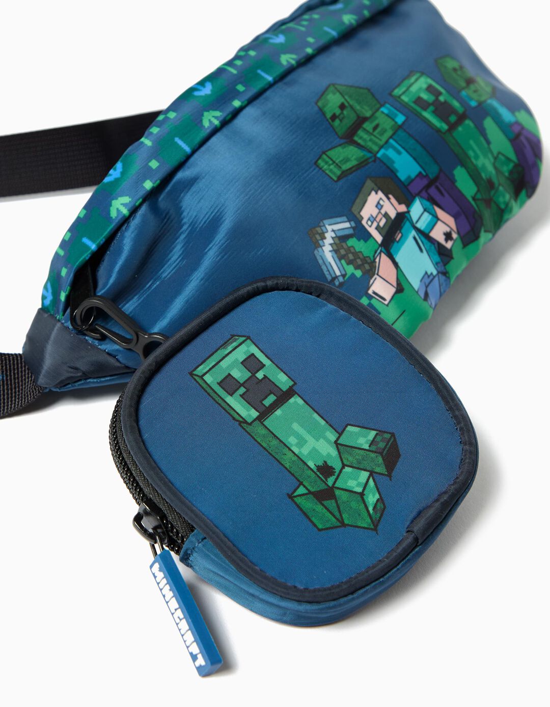Bolsa de Cintura 'Minecraft', Menino, Azul