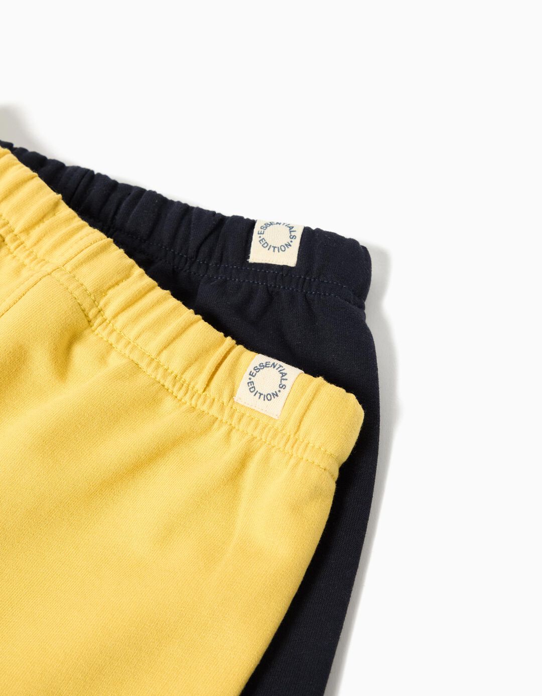 Pack 2 Joggers de Felpa, Menino, Amarelo Claro