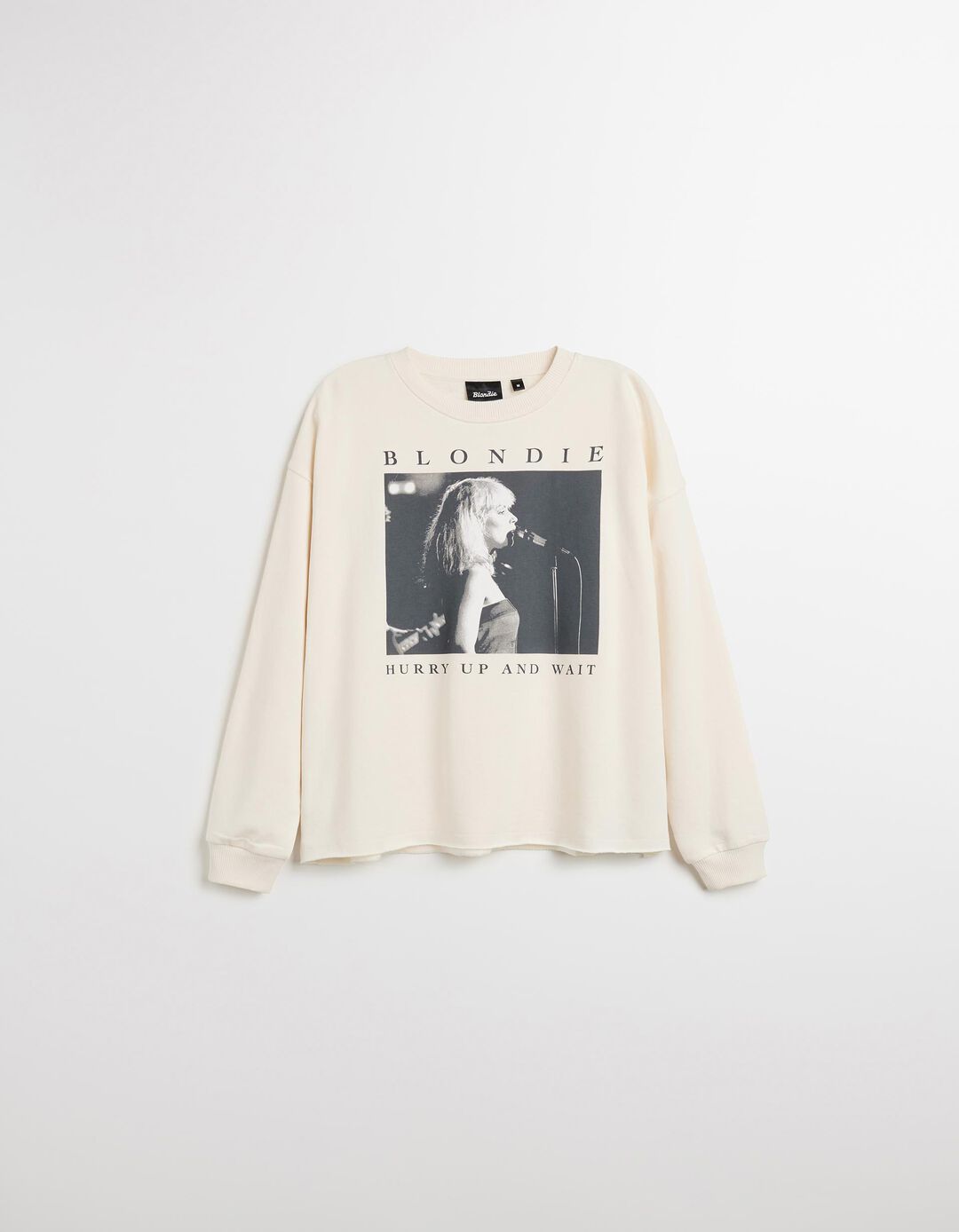 Sweatshirt, Mulher, Bege Claro 