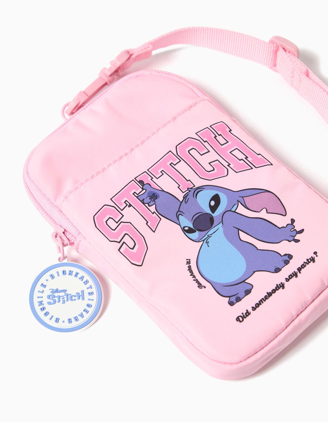 Bolsa para Telemóvel 'Stitch' ©Disney, Menina, Rosa