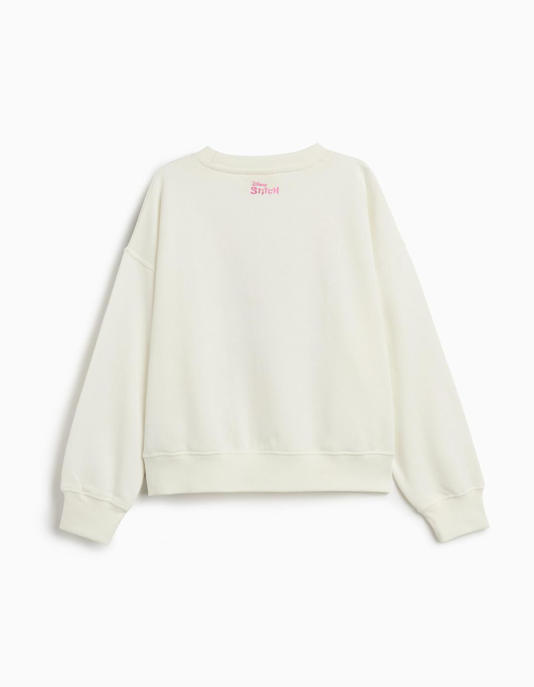 Sweatshirt de Felpa 'Stitch' ©Disney, Menina, Branco
