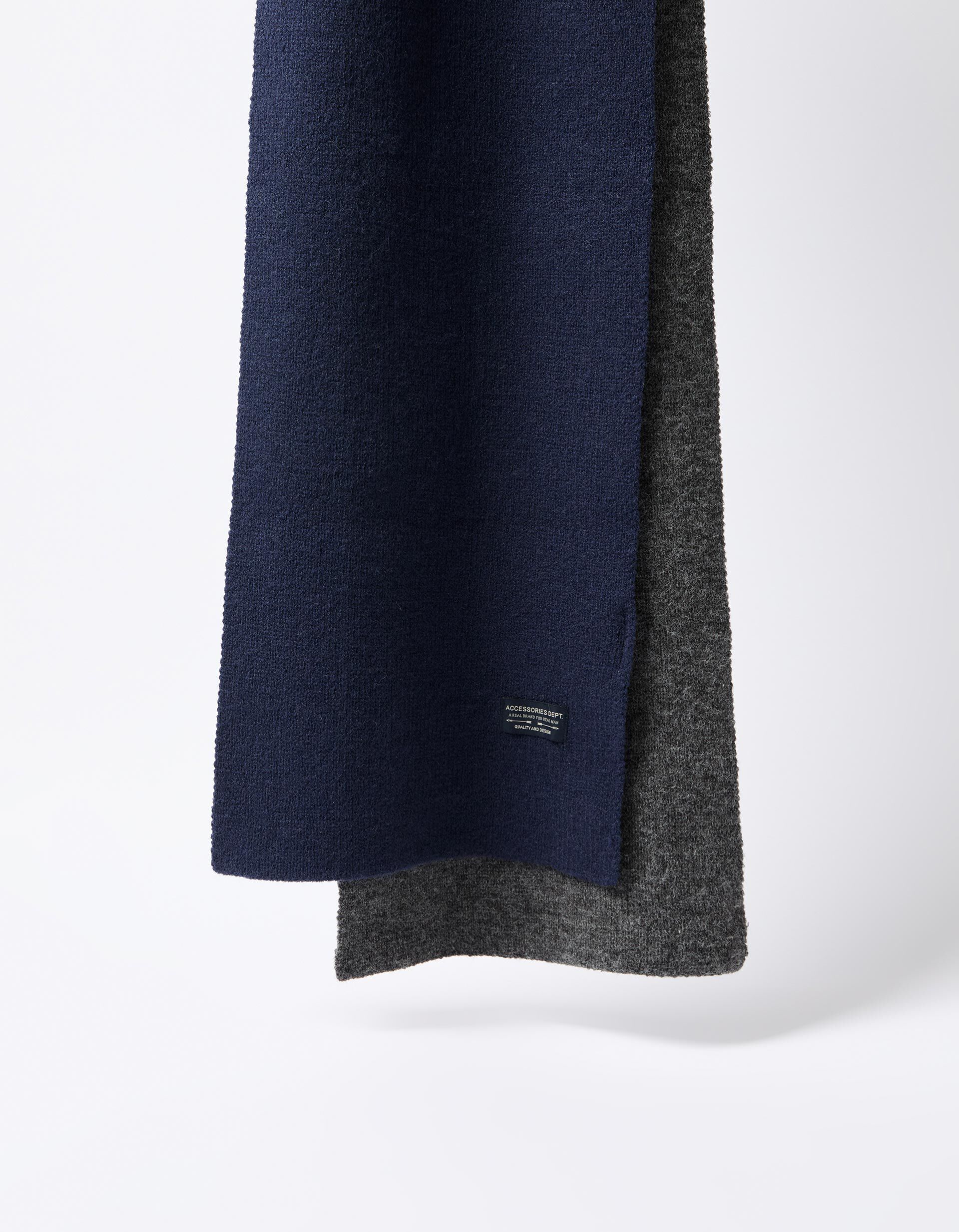 Comprar Online Cachecol em Malha, Homem, Azul Escuro