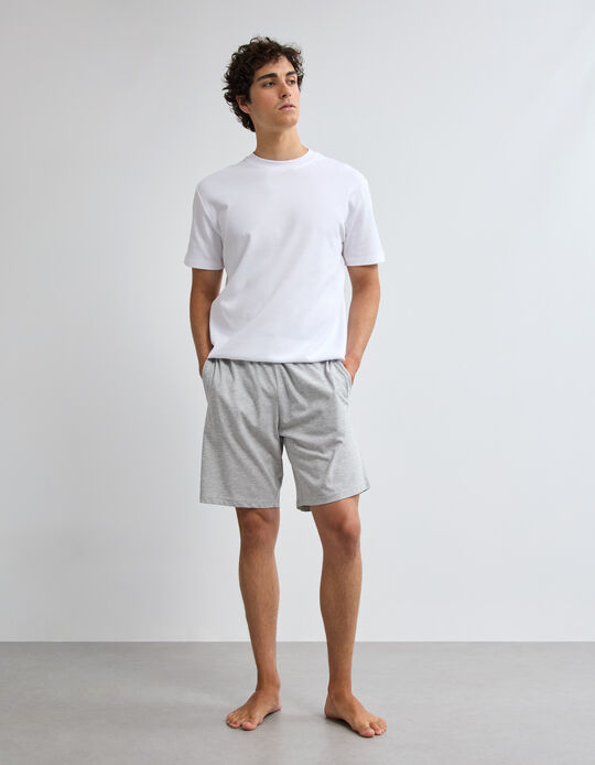 Comprar Online Cal&ccedil;&otilde;es de Pijama, Homem, Cinzento Claro