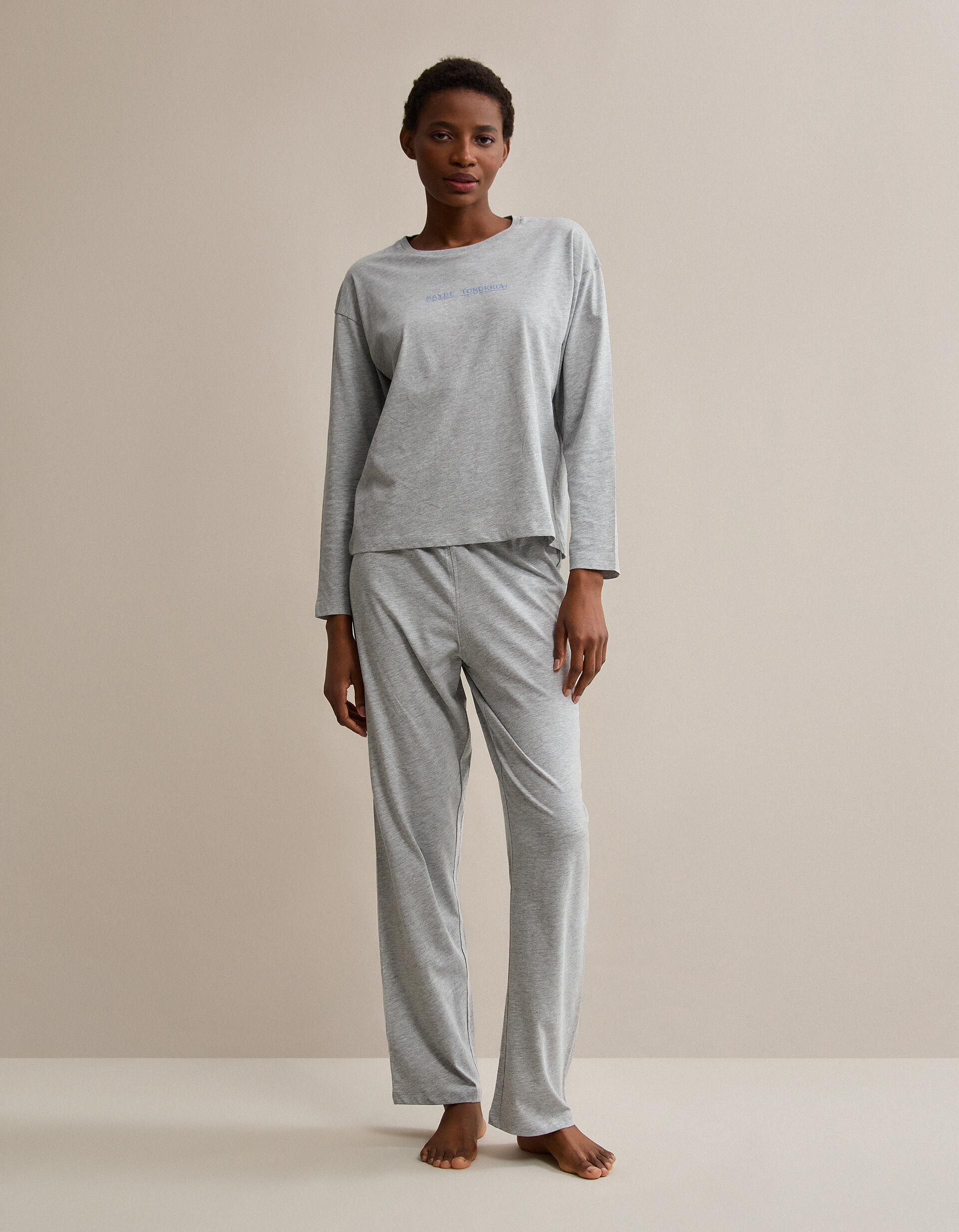 Comprar Online Pijama, Mulher, Cinzento Claro